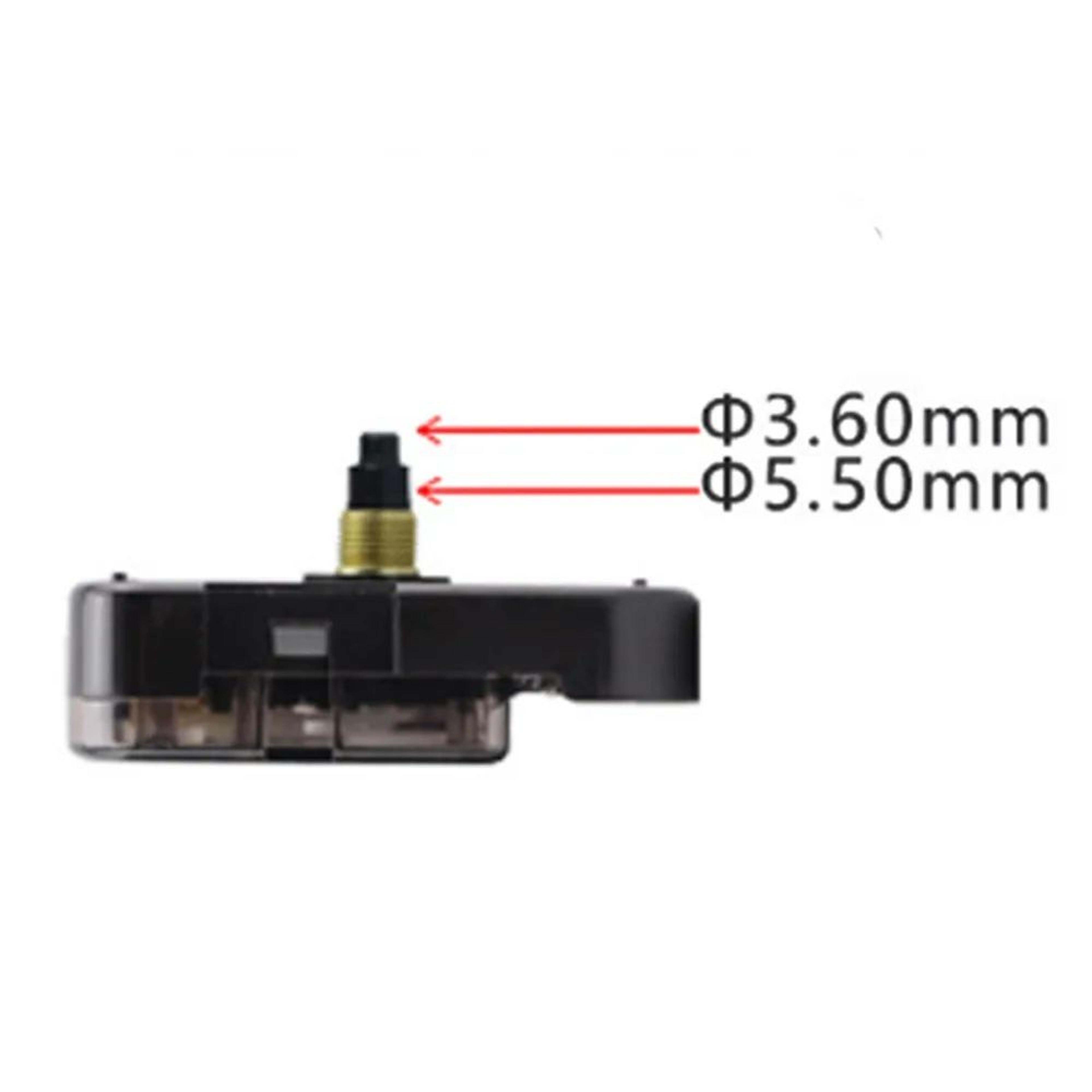 Silent Sweep Quartz Wall Clock Movement With Hands 1