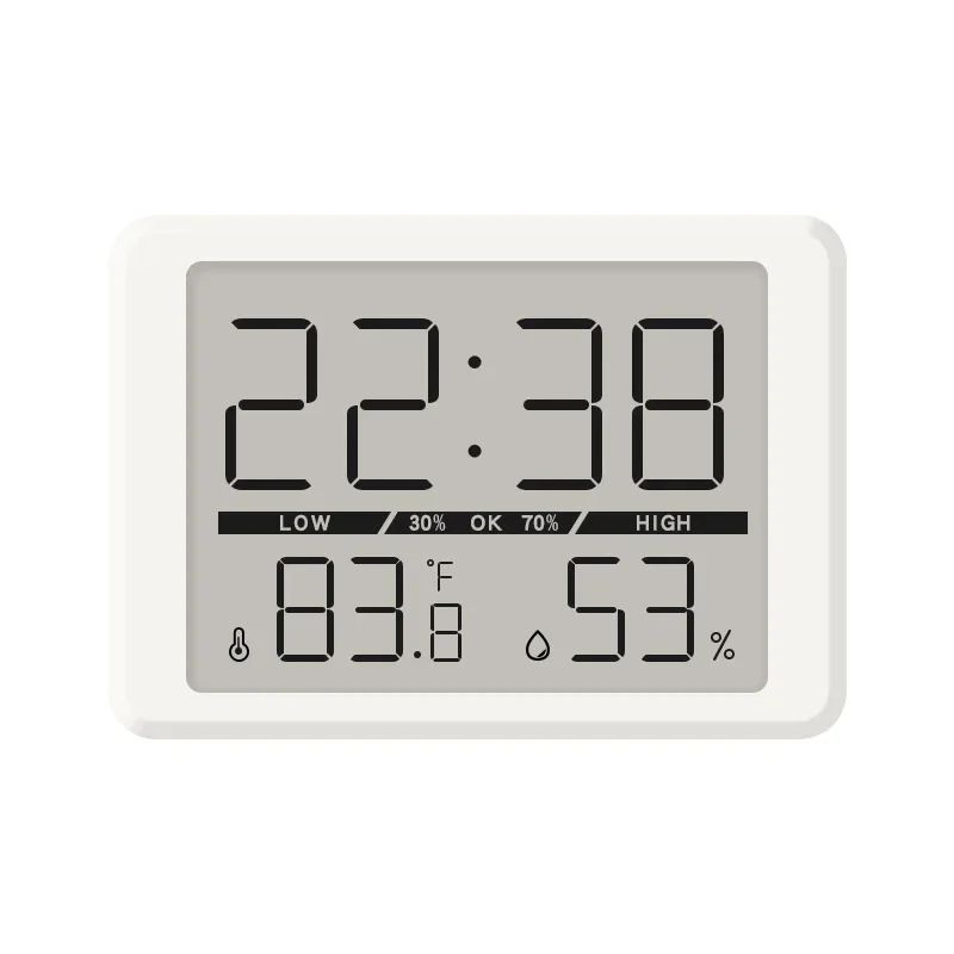 Ultra Thin Magnetic Digital Alarm Clock With Temperature Display 9