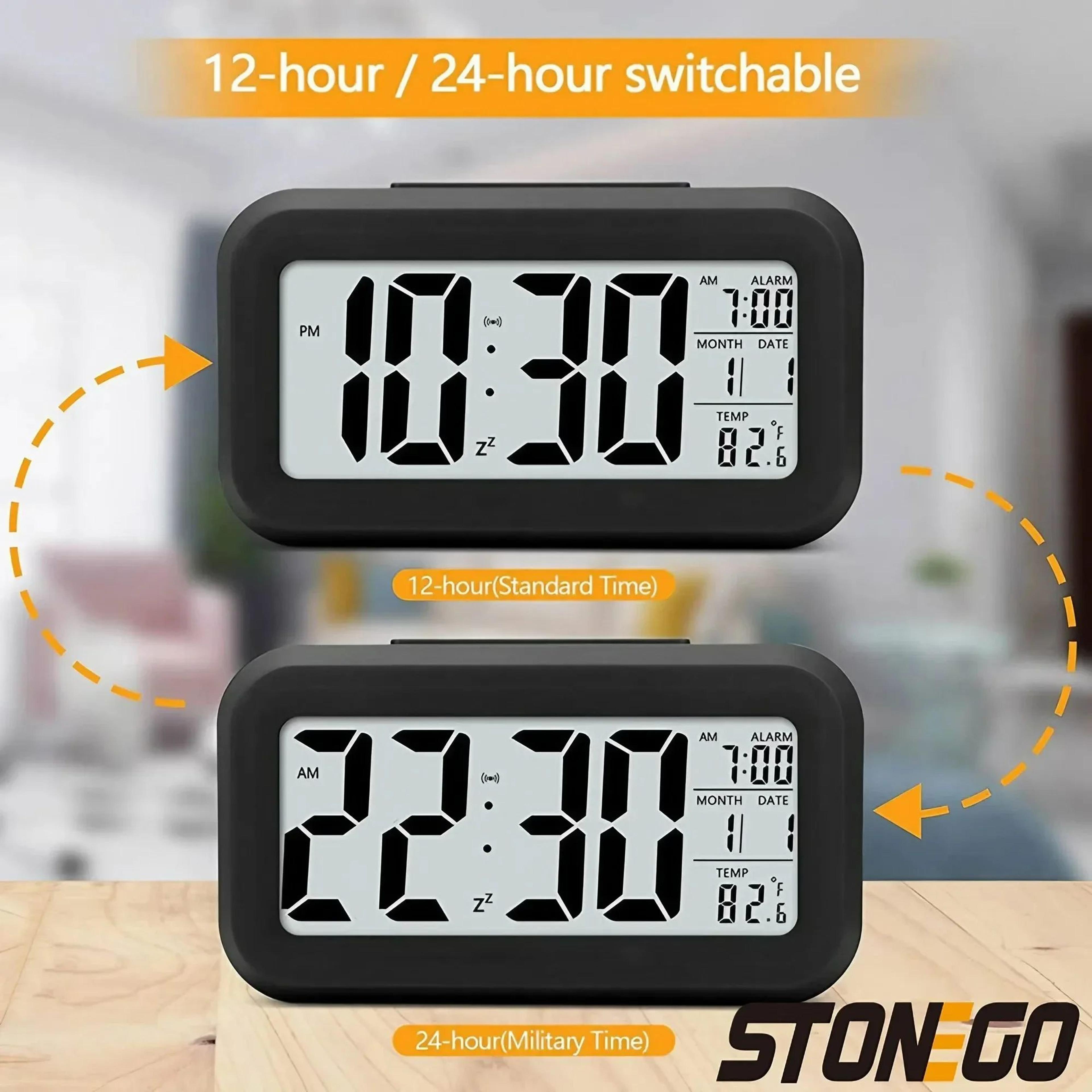 Mini LED Digital Alarm Clock With Backlight And Snooze 2