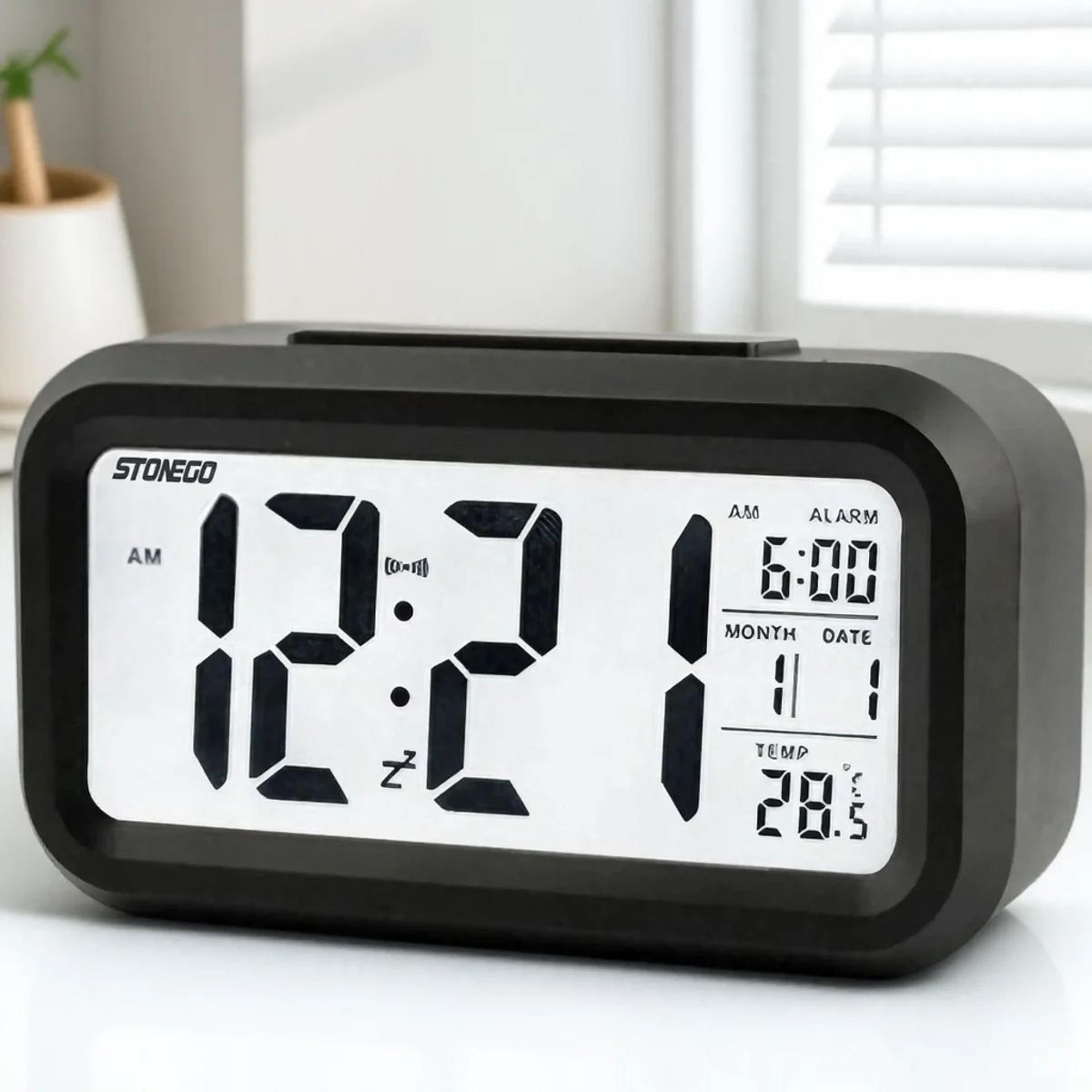 Mini LED Digital Alarm Clock With Backlight And Snooze 7
