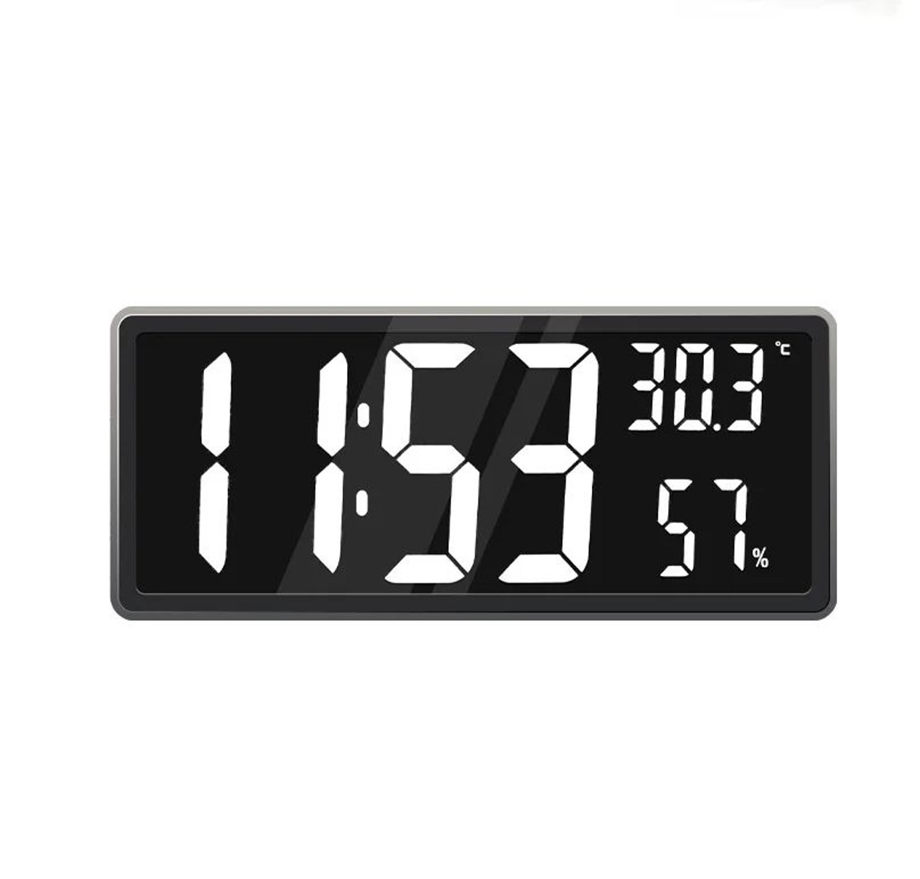 Large Screen LED Digital Wall Clock With Hanging Or Stand Display 6