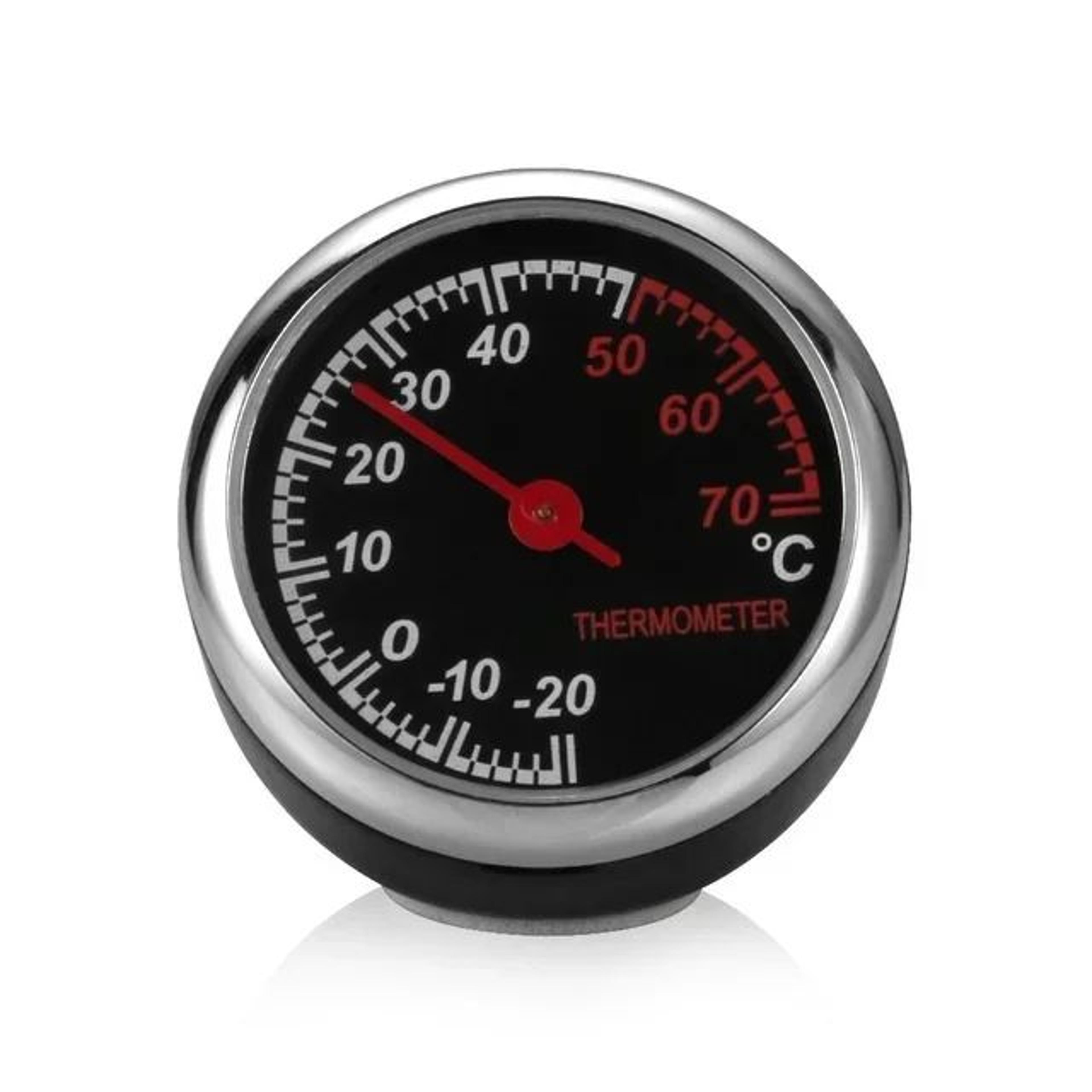 Mini Car Digital Clock With Temperature And Humidity Display 7