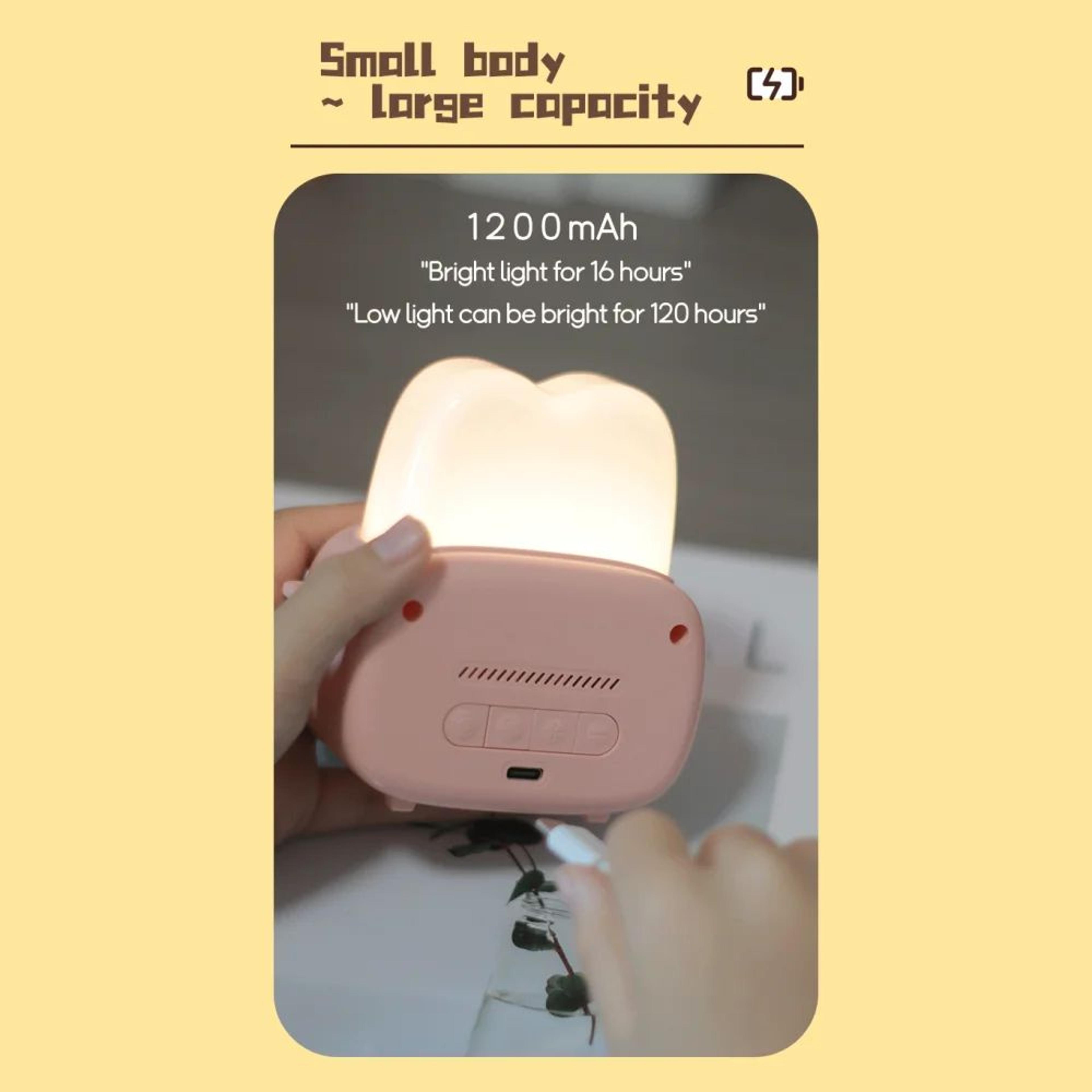 Creative Toaster LED Alarm Clock With Night Light And Timer 1