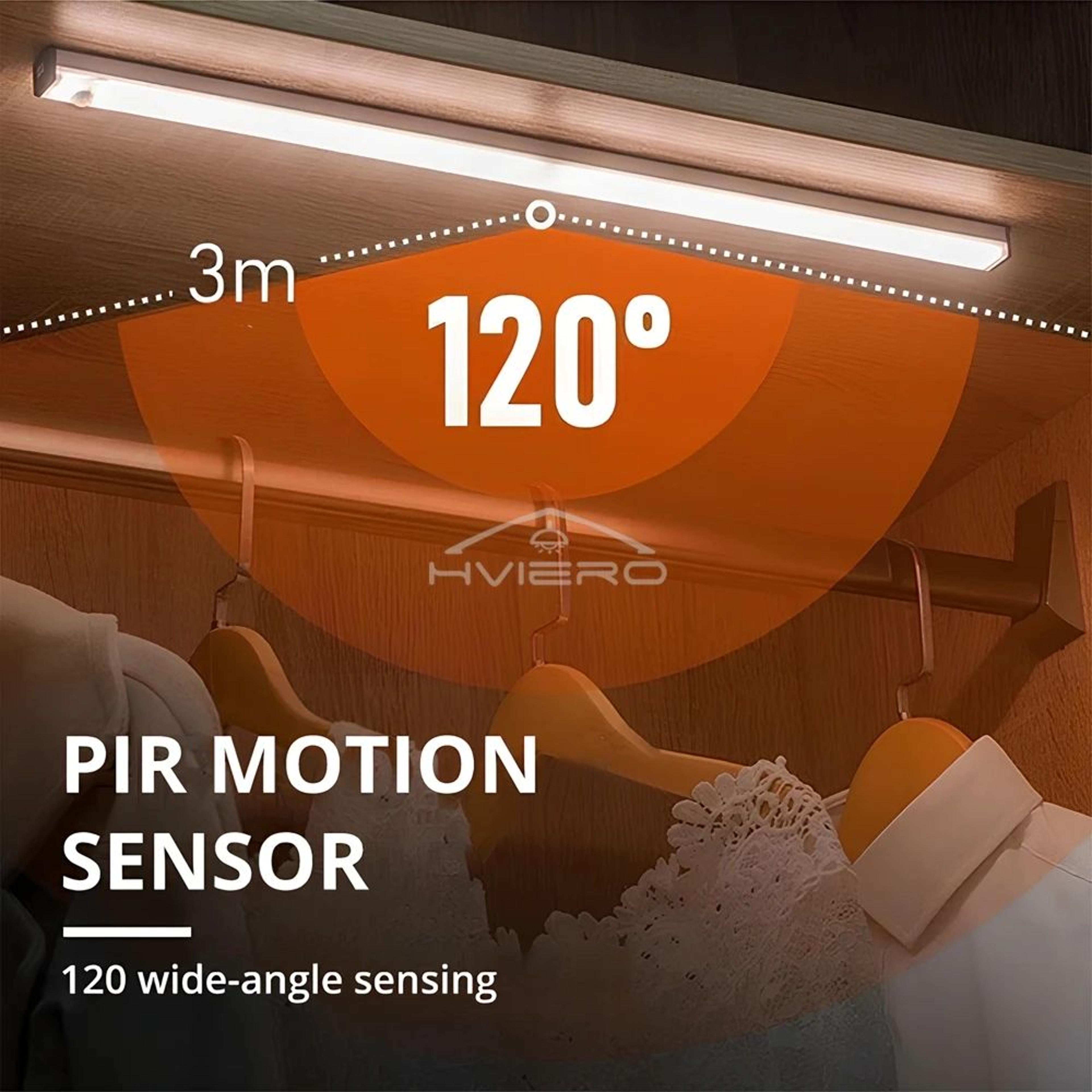 Rechargeable Motion Sensor LED Night Light With Magnetic Mount 13