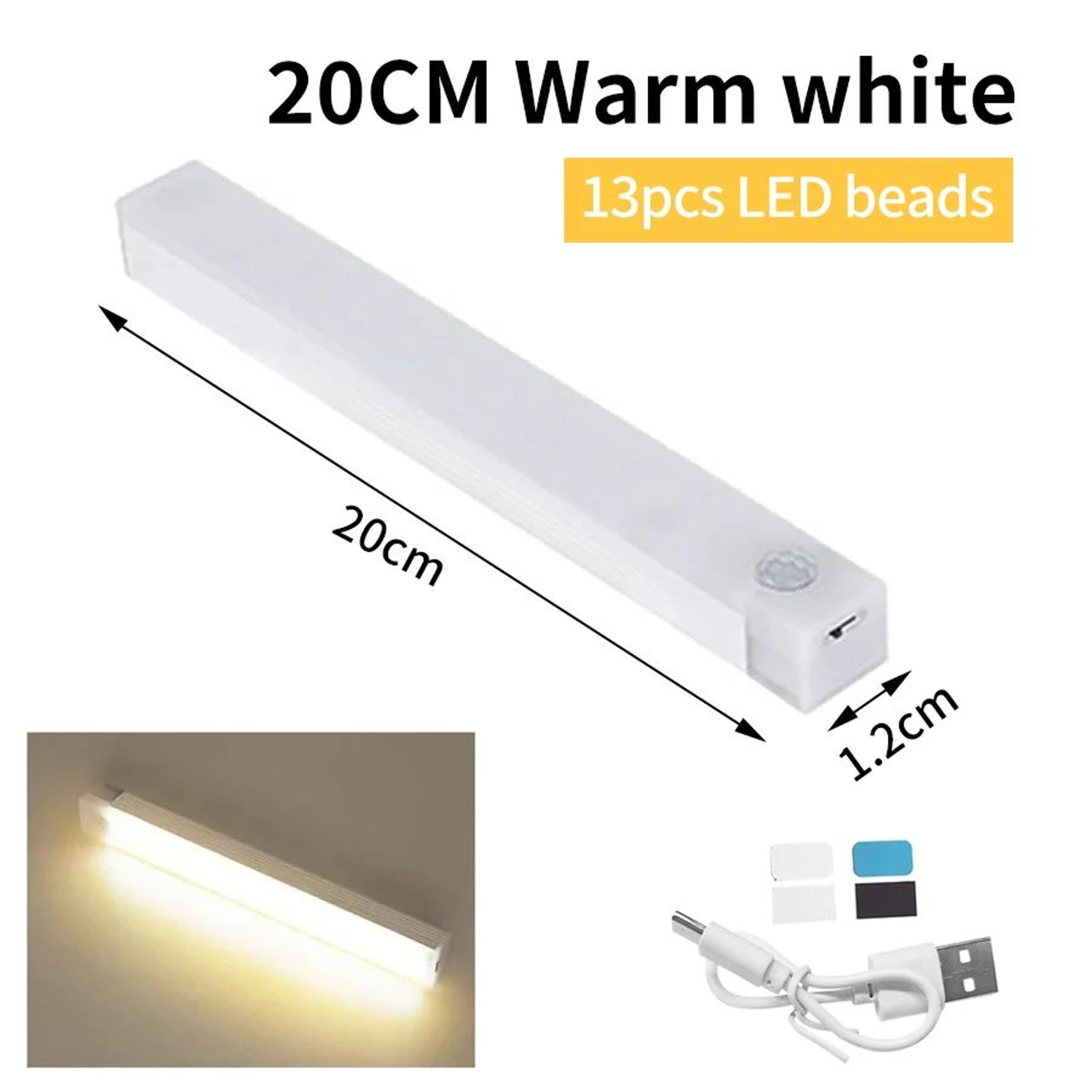 Rechargeable Motion Sensor LED Cabinet Light For Kitchen And Stairs 12