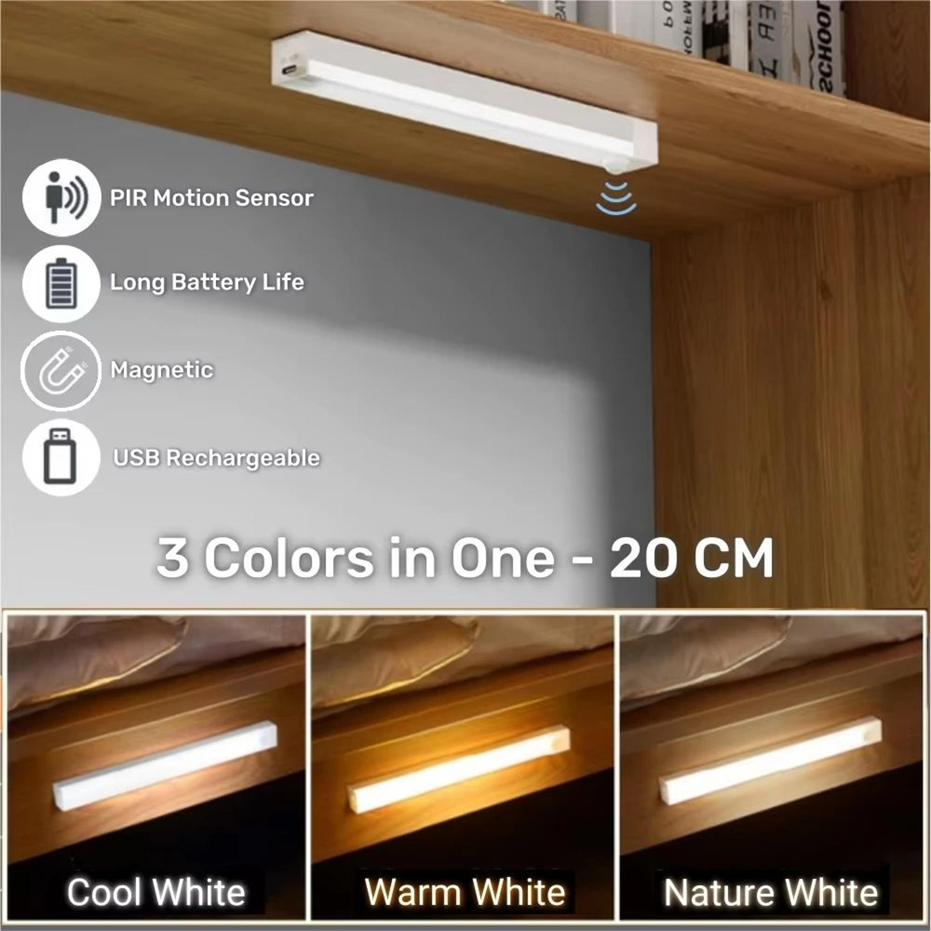 AITHEA Rechargeable Motion Sensor LED Bar Light 11