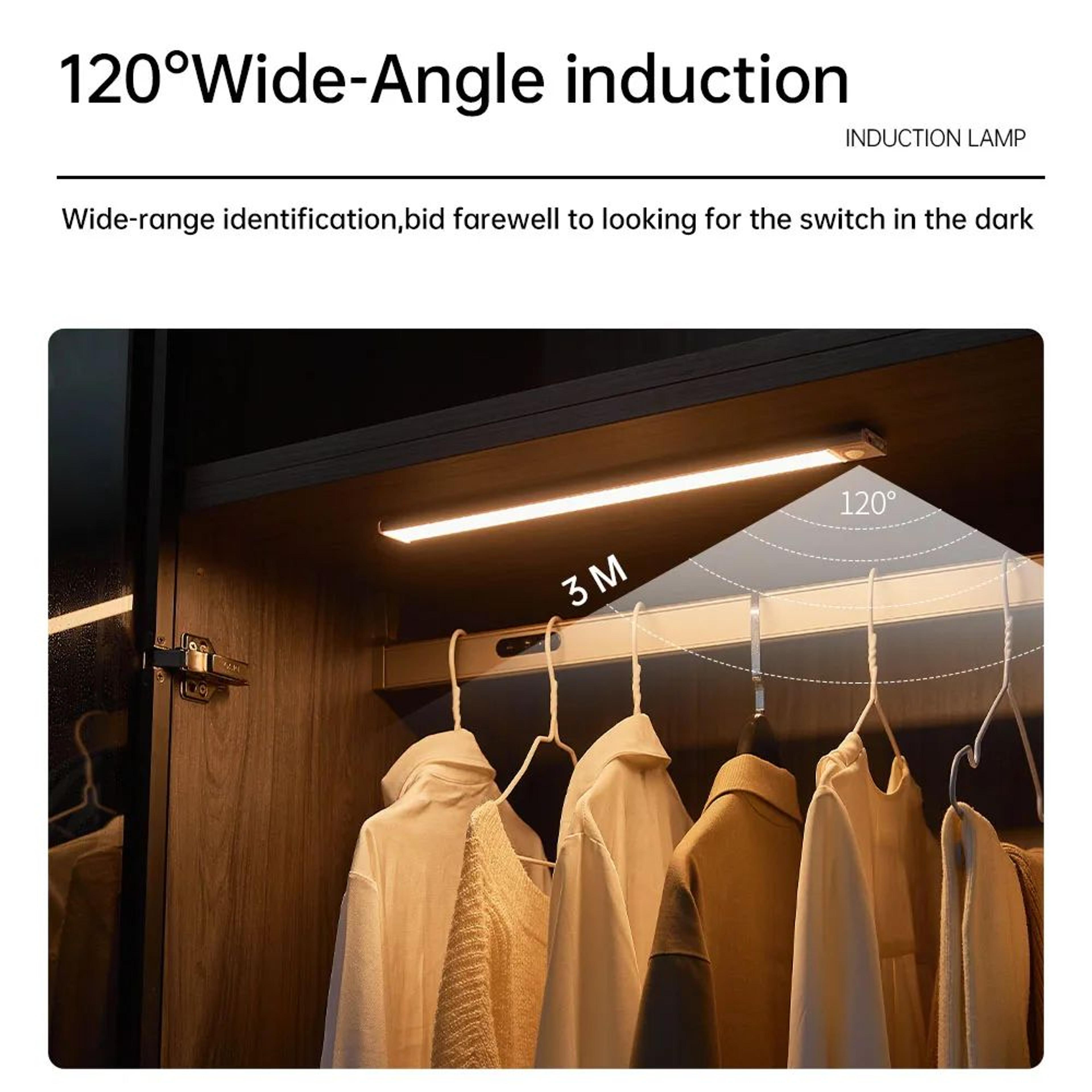 Motion Sensor LED Under Cabinet Night Light For Closet And Kitchen 3