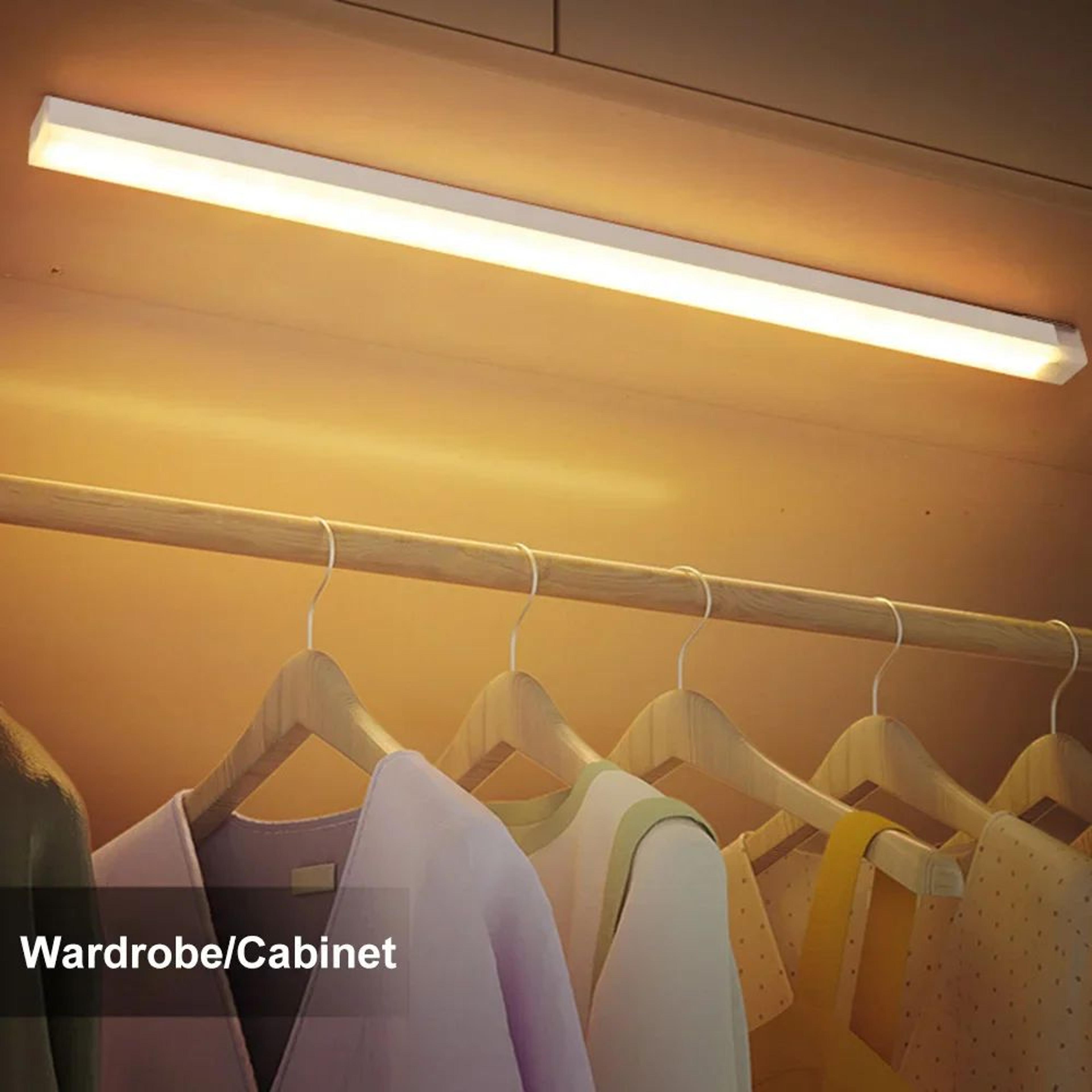Rechargeable Motion Sensor LED Cabinet Light For Kitchen And Stairs Backlight 2