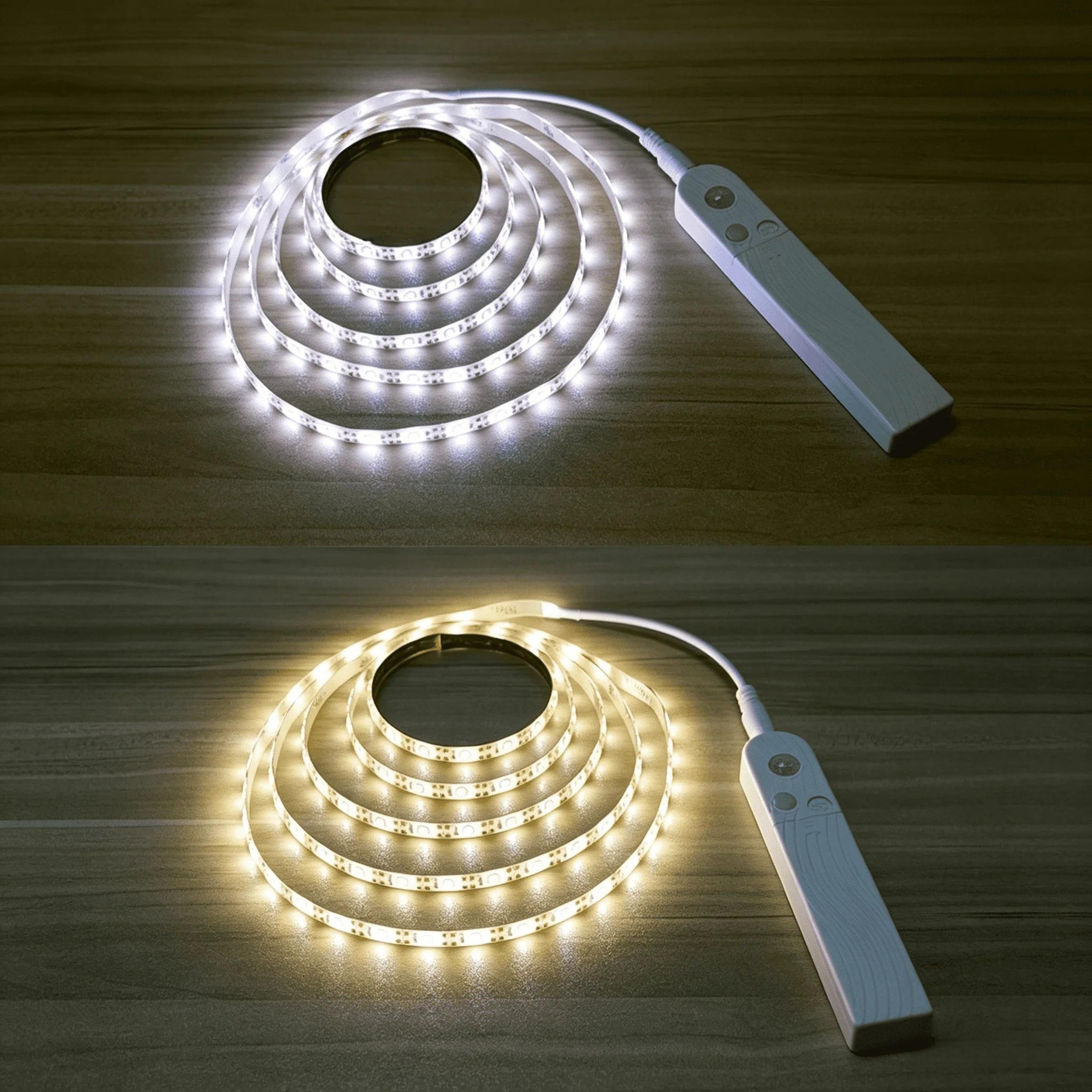 PIR Motion Sensor LED Strip Light For Cabinet And Stairway 3