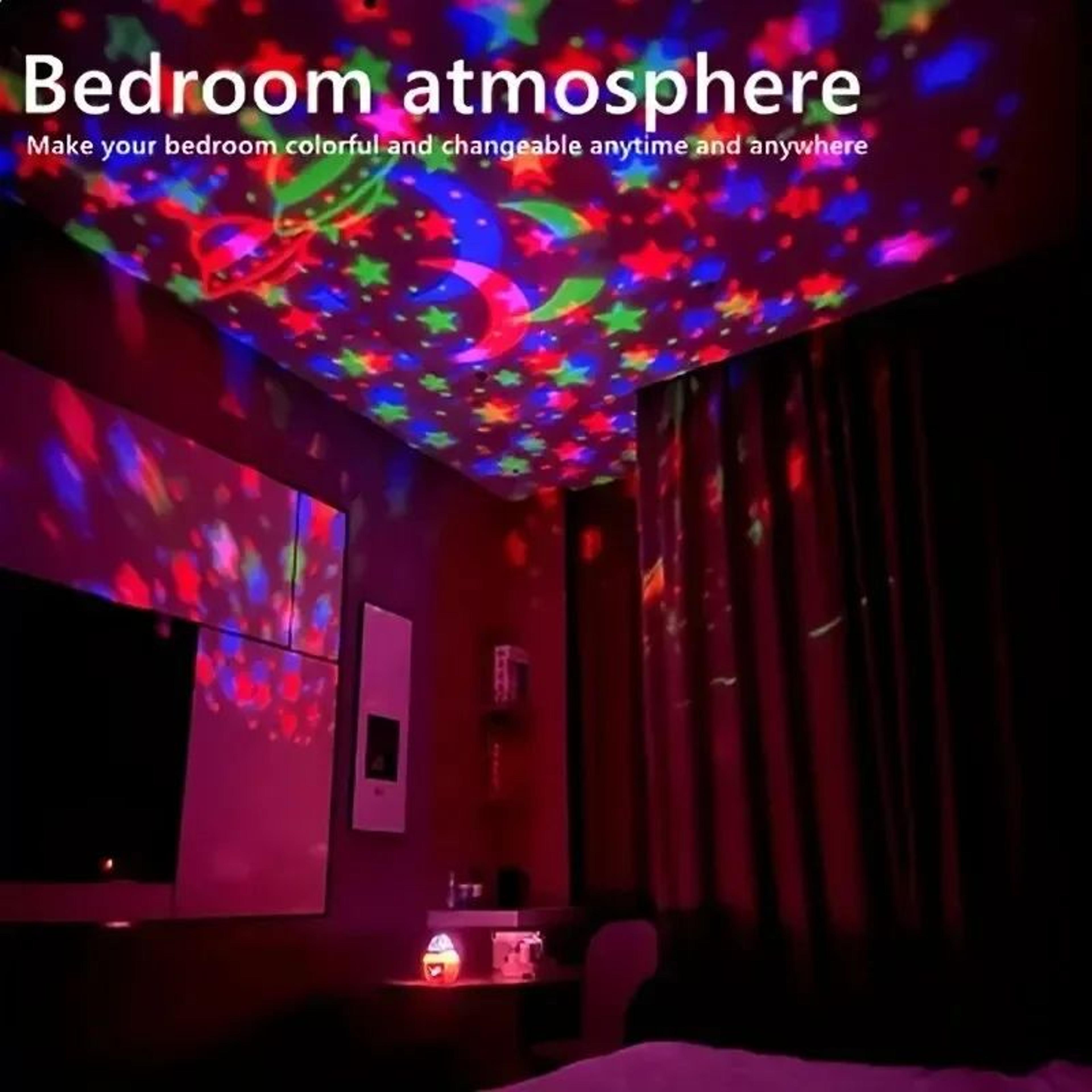 Colorful LED Starry Sky Galaxy Projector Night Light 3