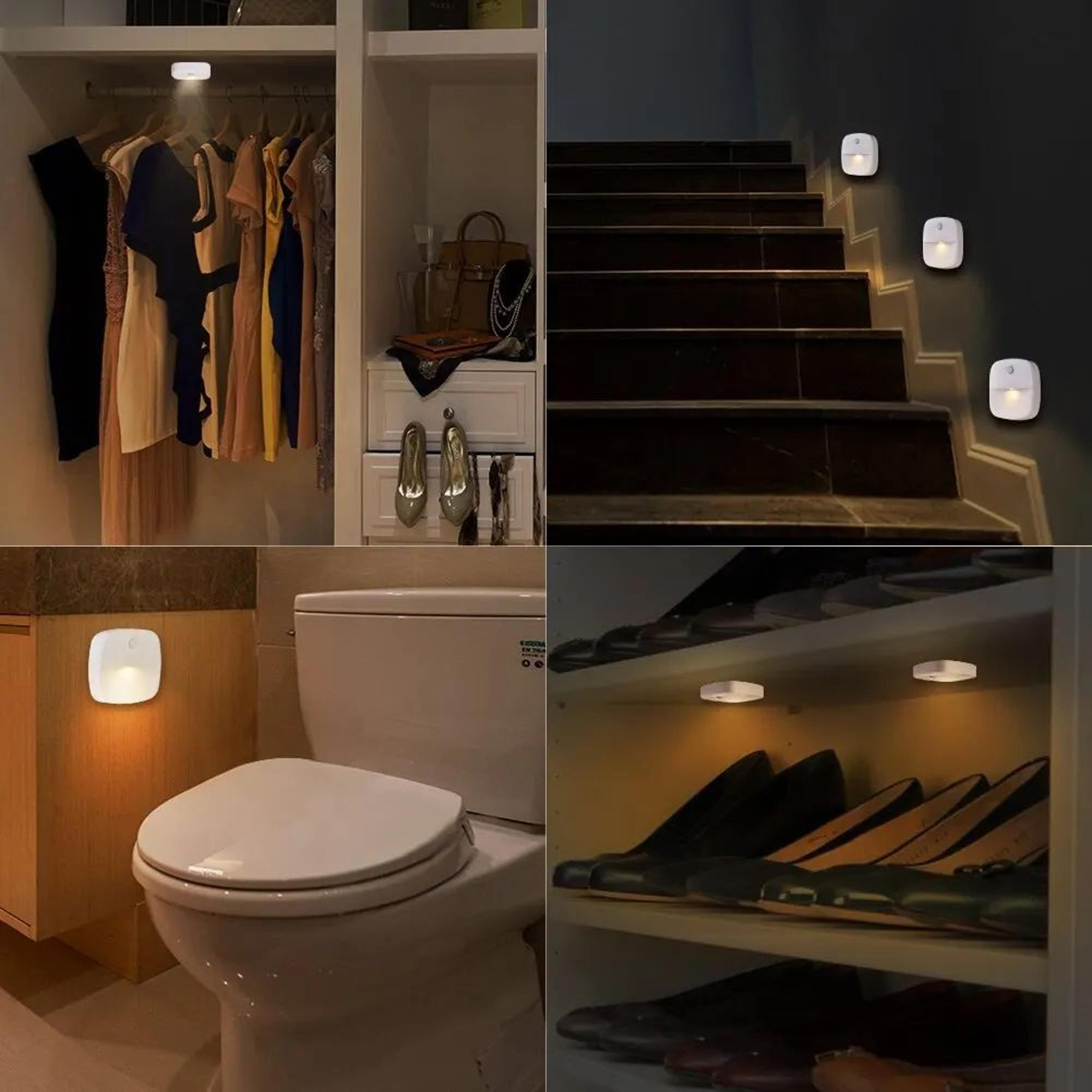 Smart Motion Sensor LED Plug In Night Light 3