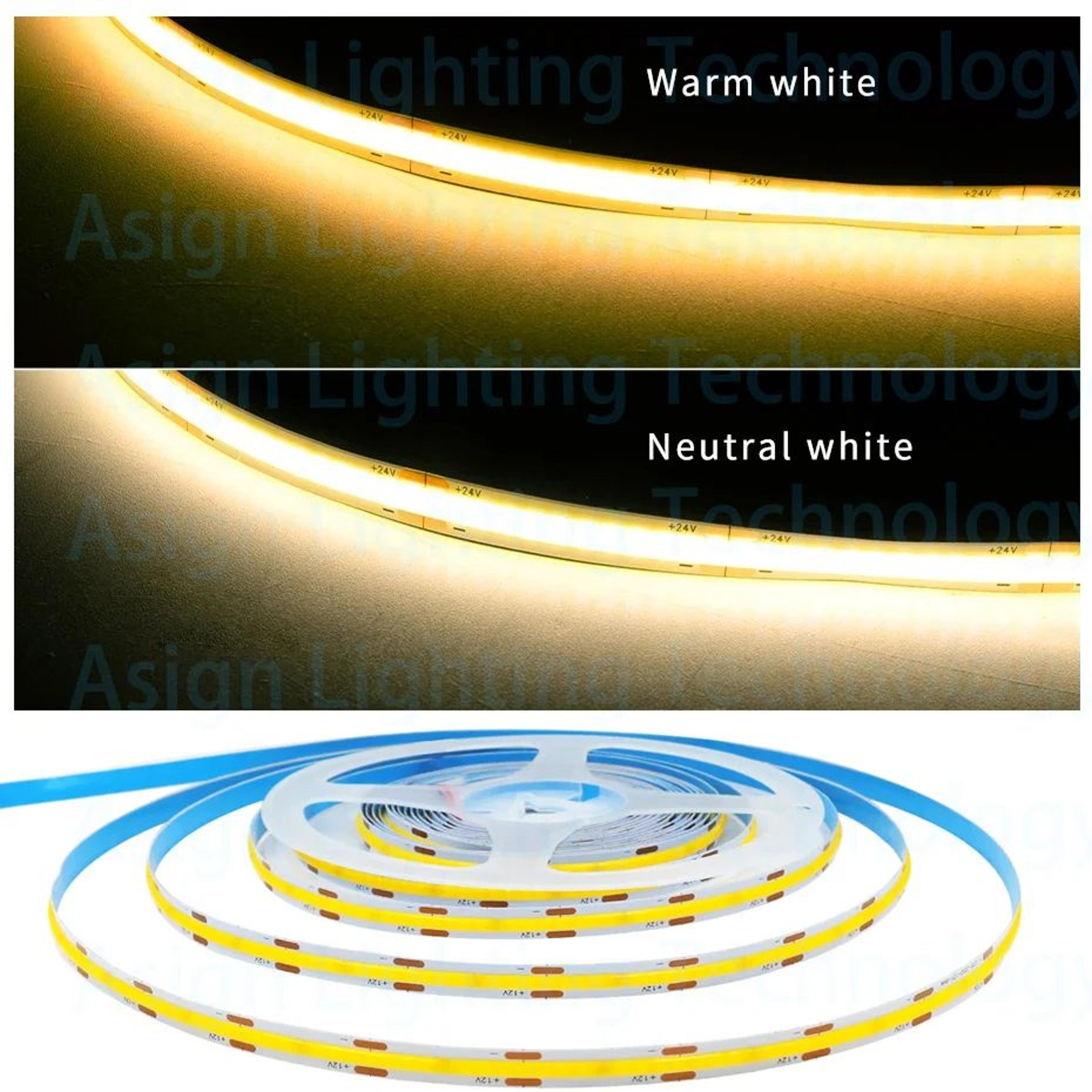 Cuttable COB LED Strip Light For DIY Decor 5