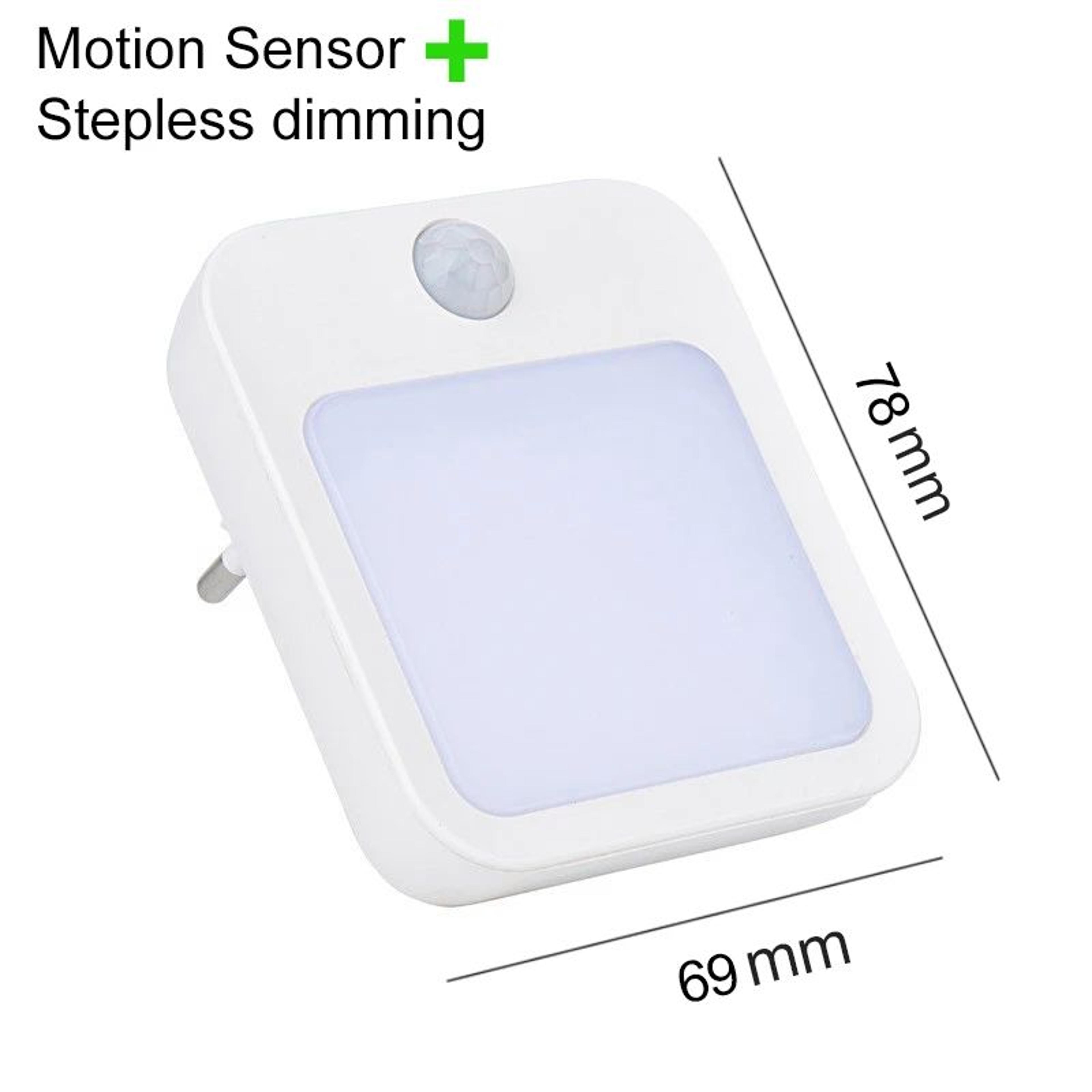 Motion Sensor LED Plug In Night Light 6