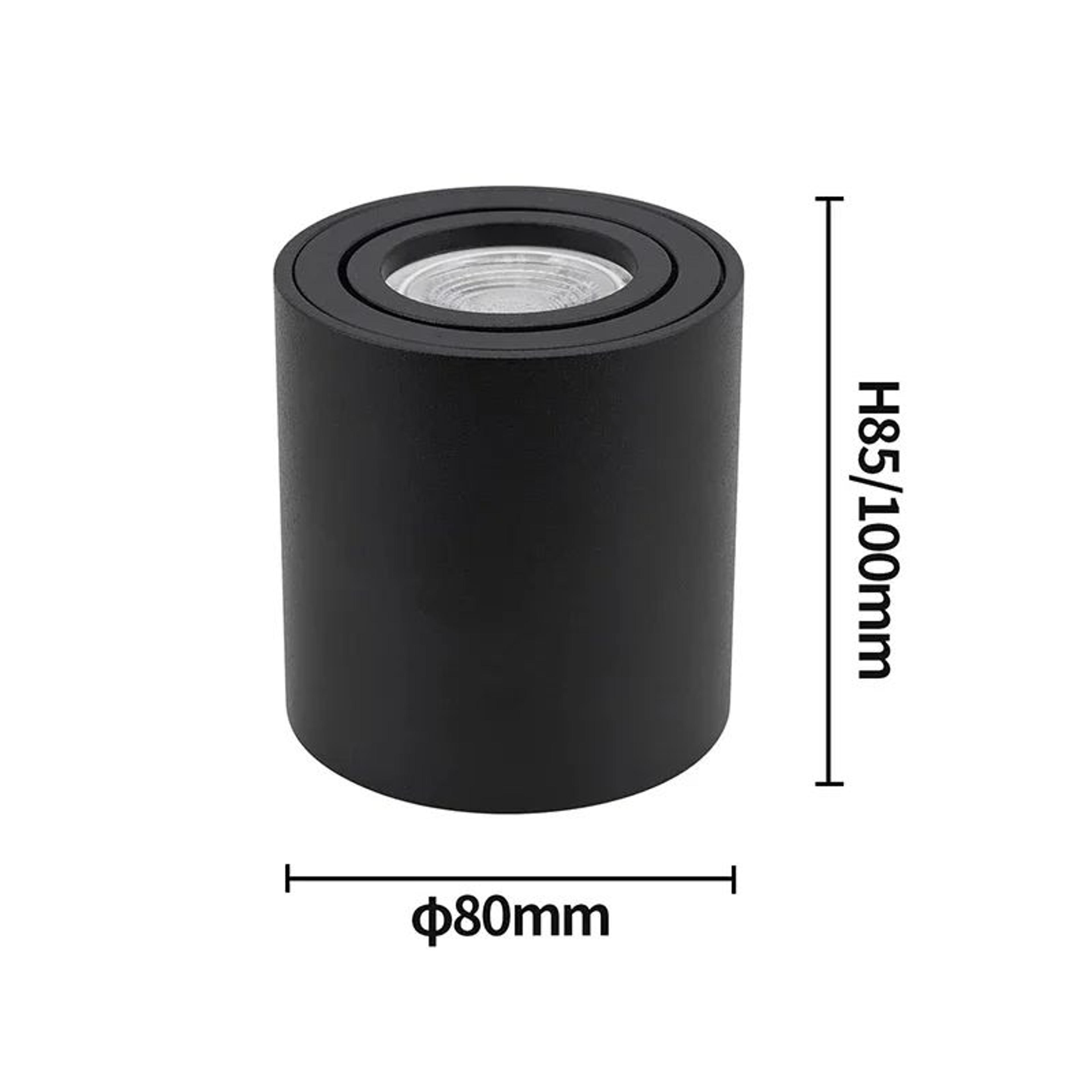 GU10 Round Surface Mounted Ceiling Spotlight Fixture 6