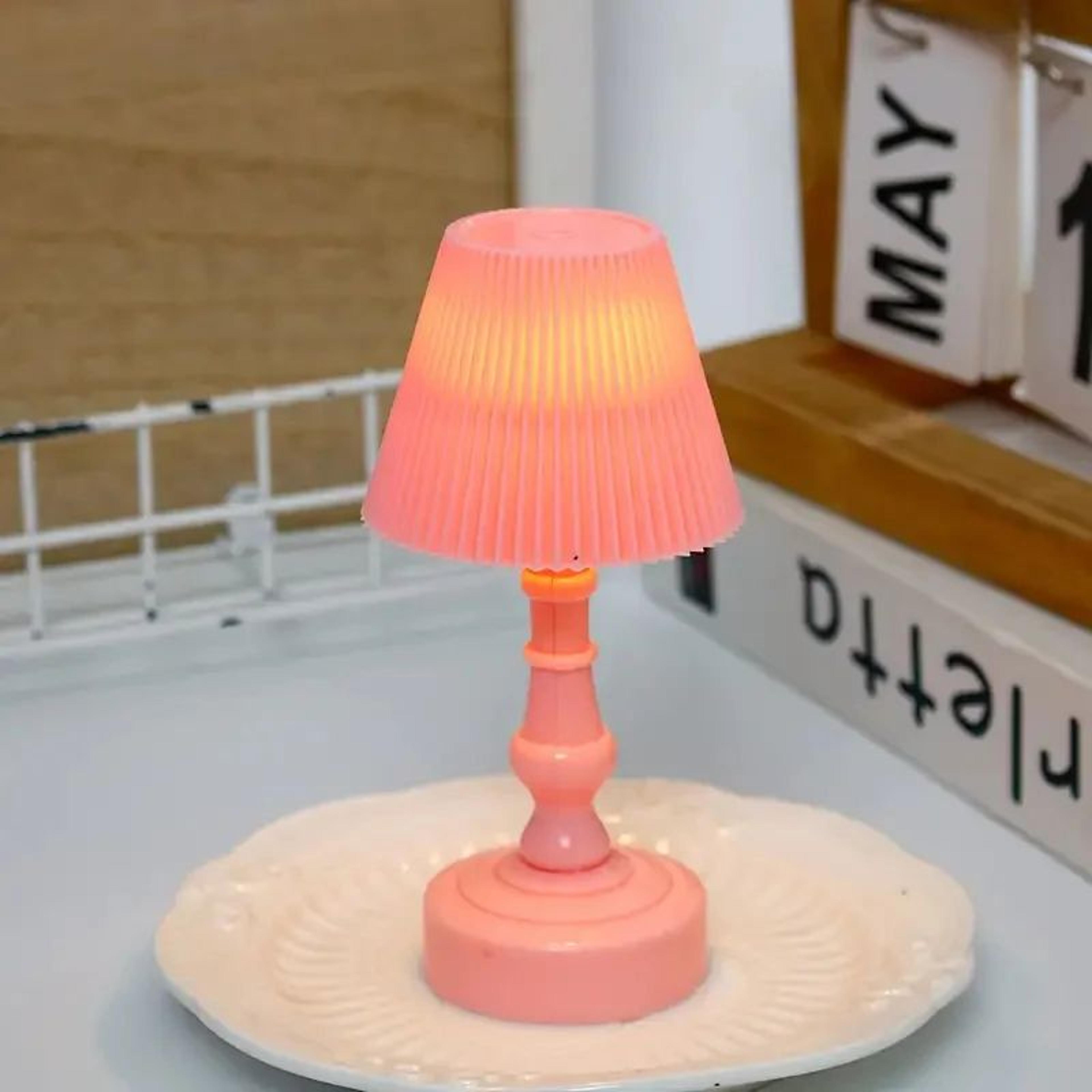 Pleated Shell Flower LED Table Night Lamp 8