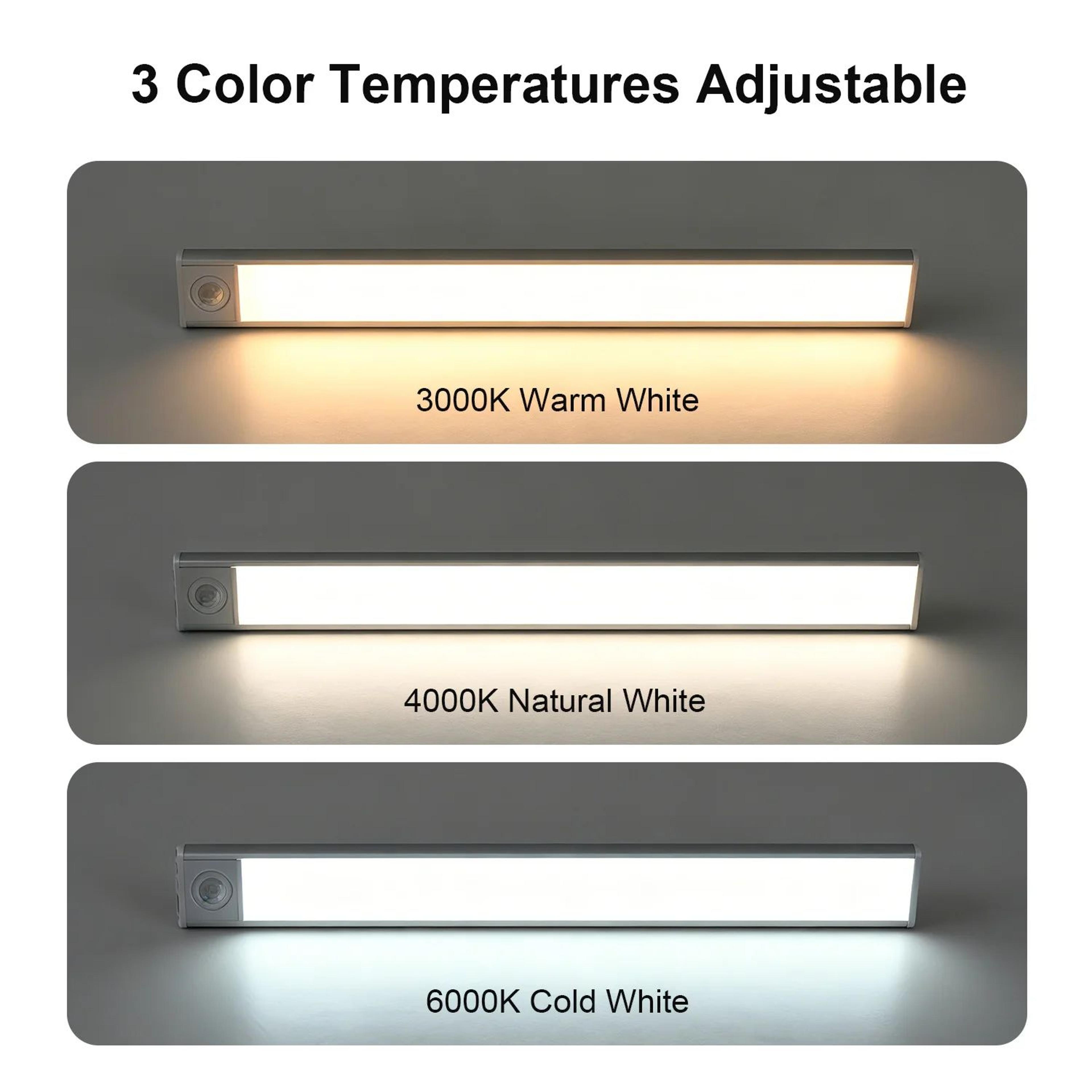 Ultra Thin Rechargeable Motion Sensor LED For Wardrobe Closet Cabinet Lighting 1