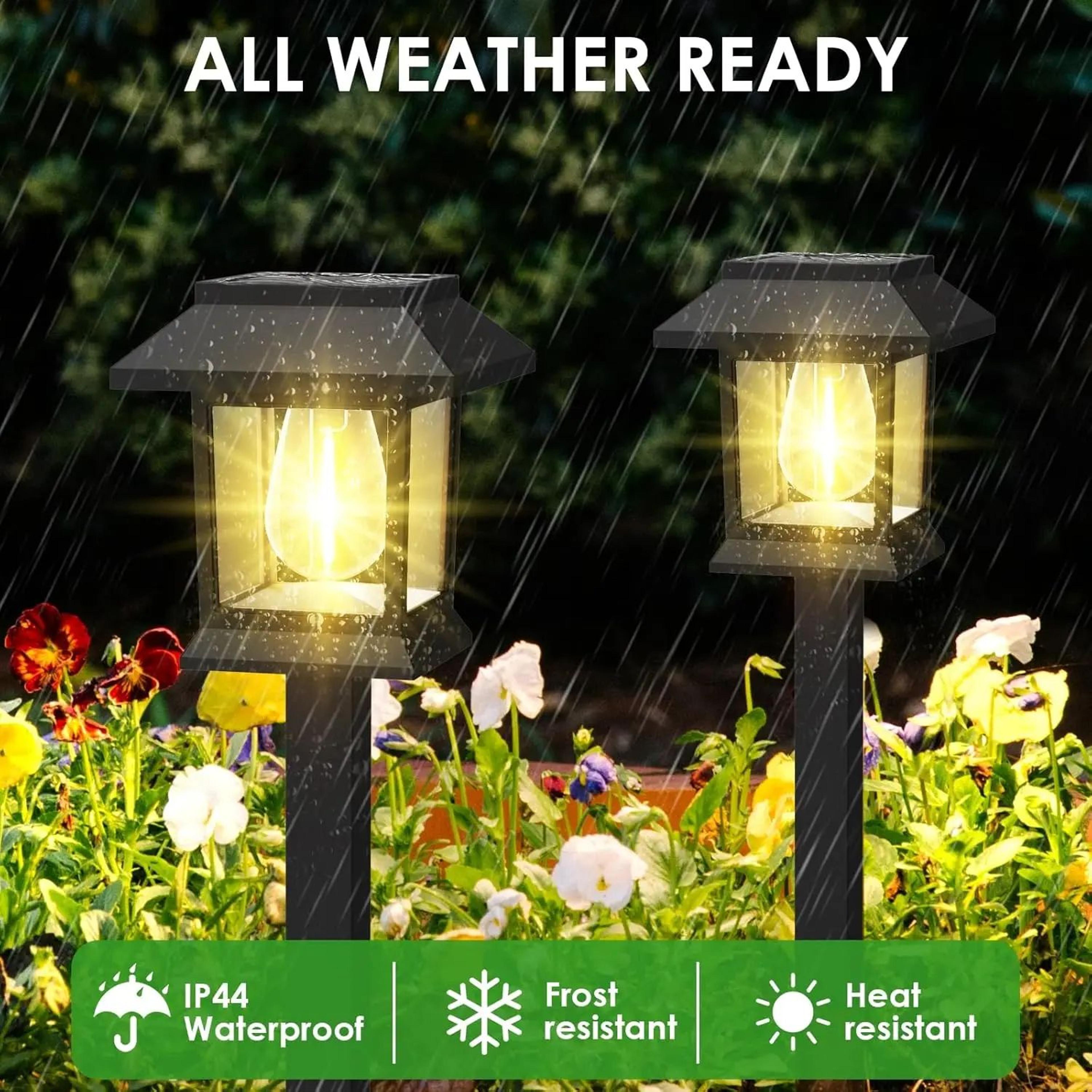 Outdoor Solar LED Ground Stake Garden Light 2