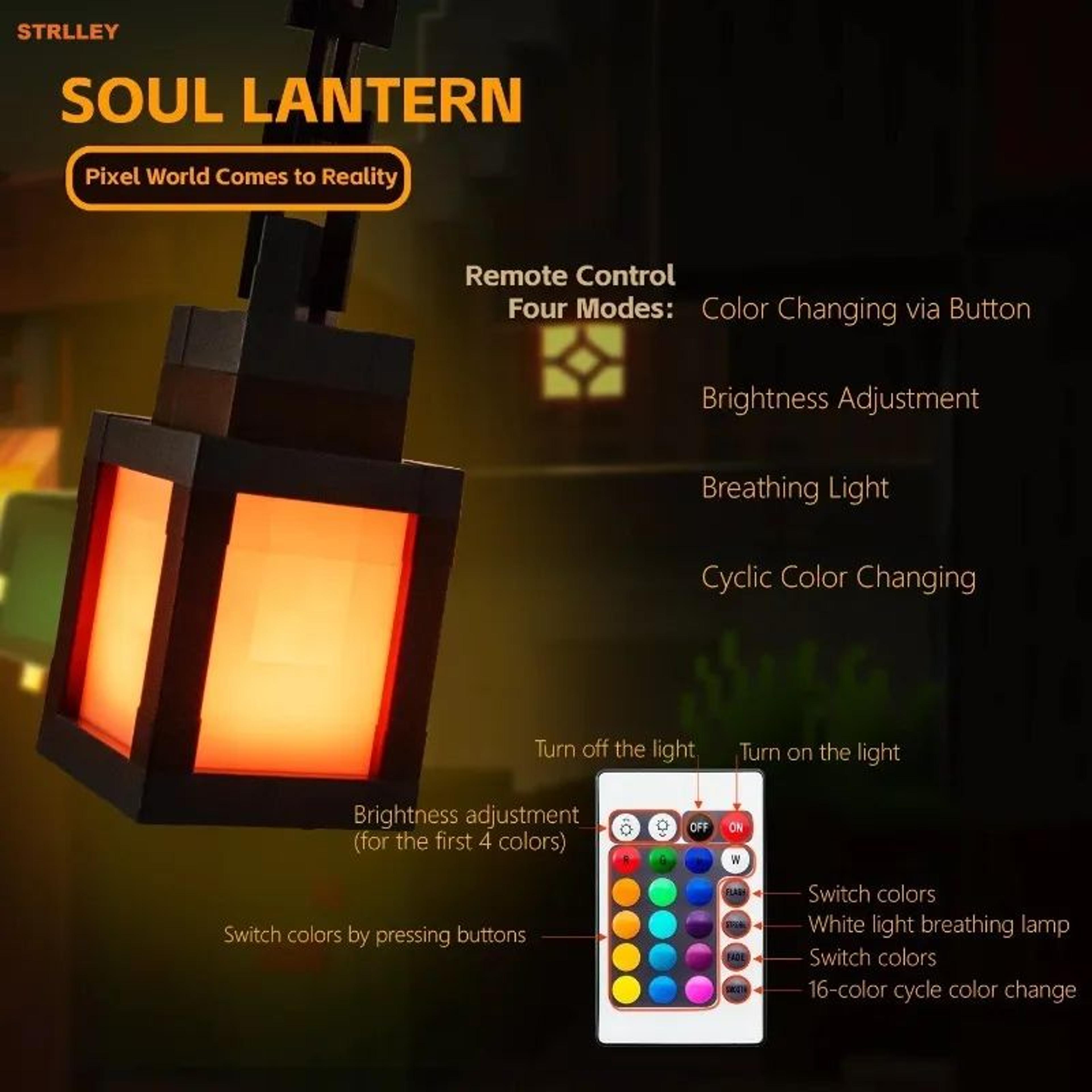 Pixel Style 16 Color Portable LED Night Light 2