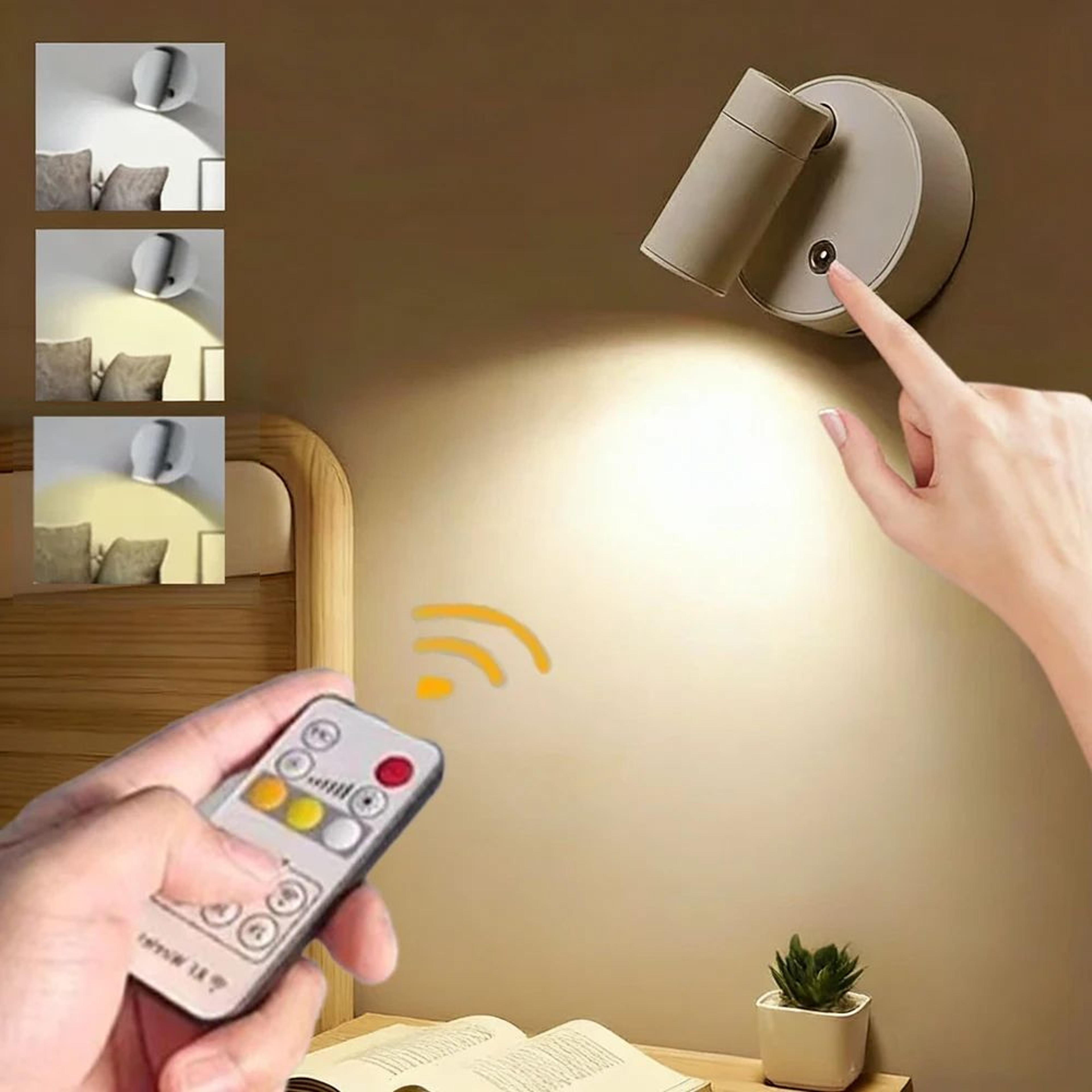 Magnetic Rechargeable LED Wall Reading Light With Touch Dimming 0