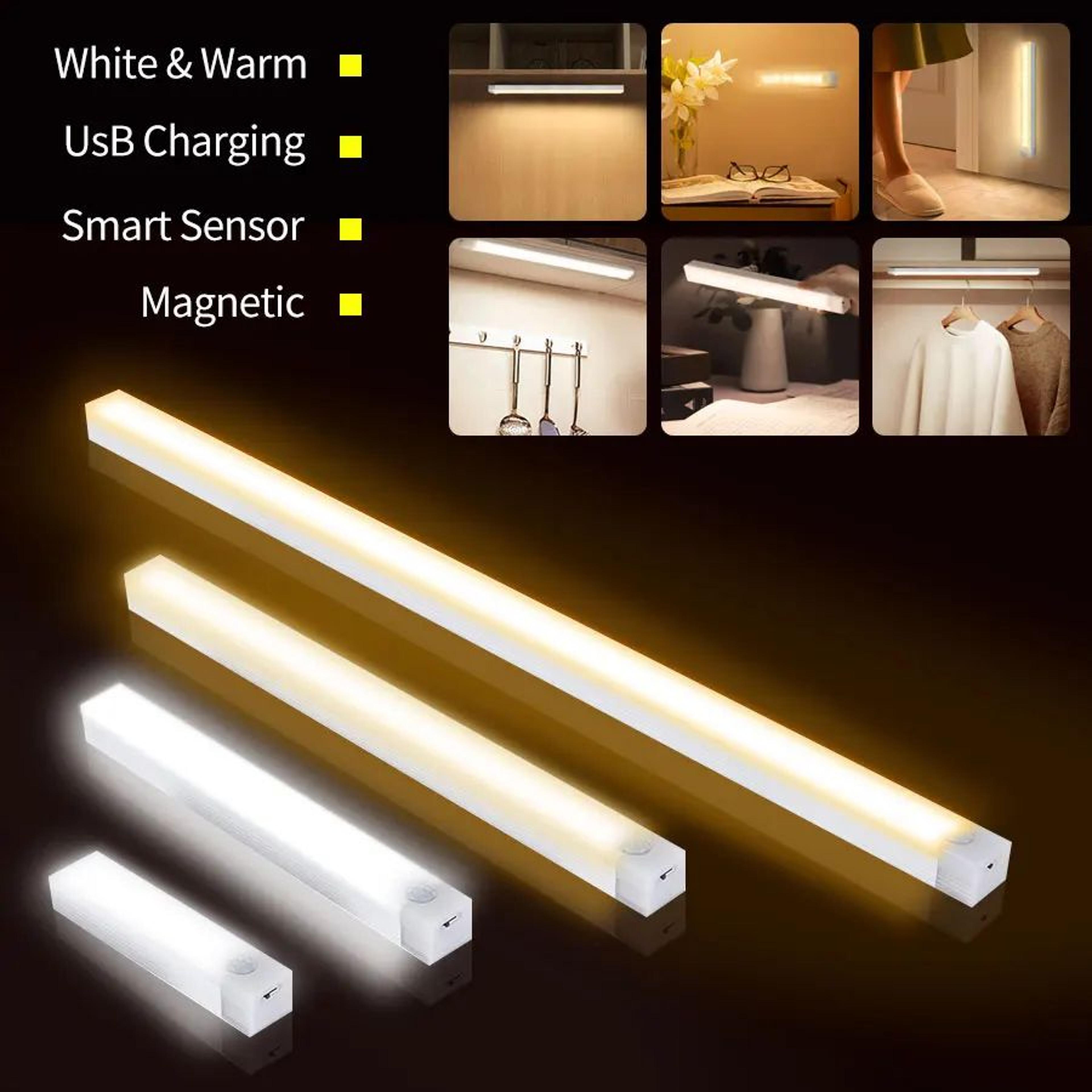 Wireless Rechargeable Motion Sensor LED Cabinet Night Light 0