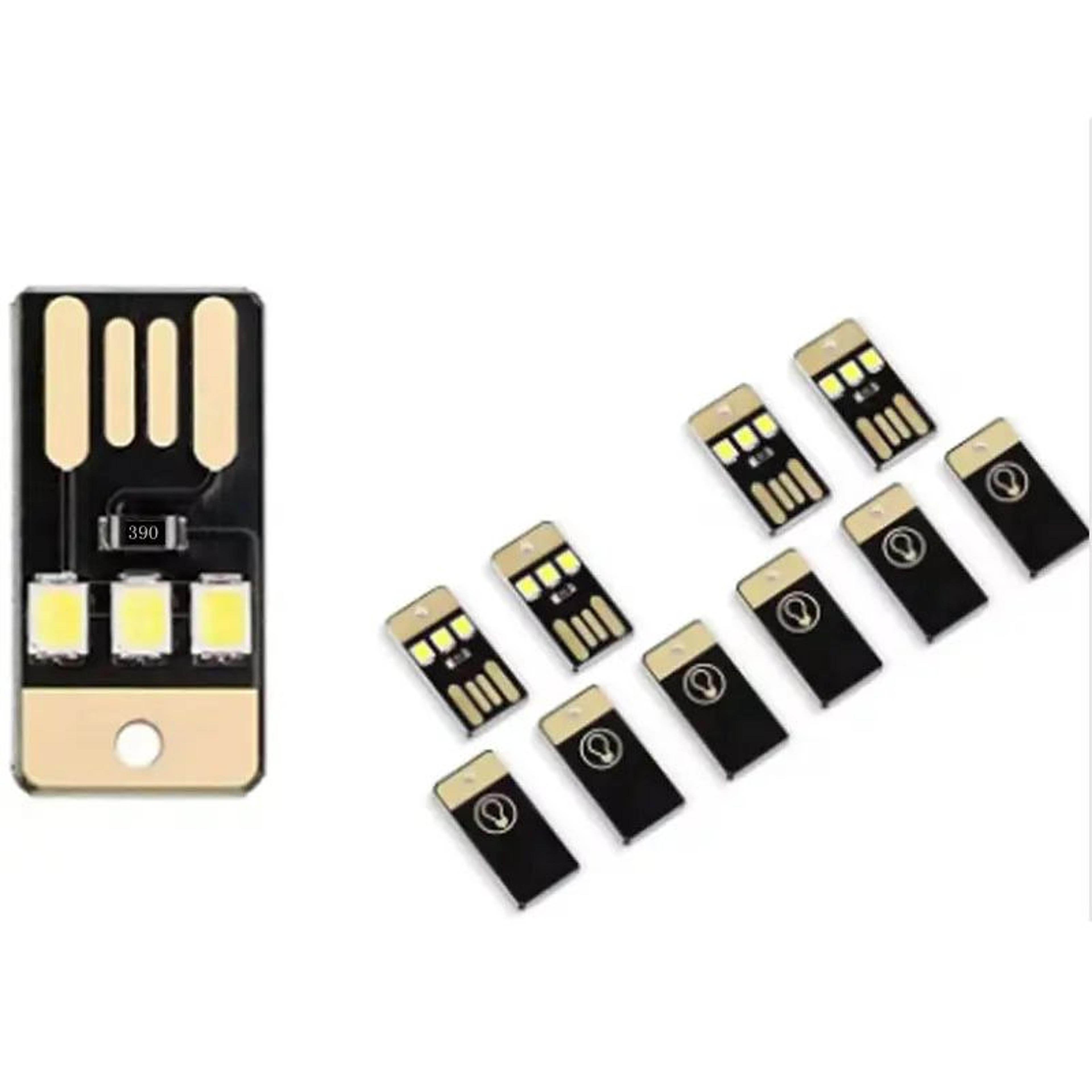 20PCS Ultra Thin Mini USB LED Lamps With Touch Switch 5