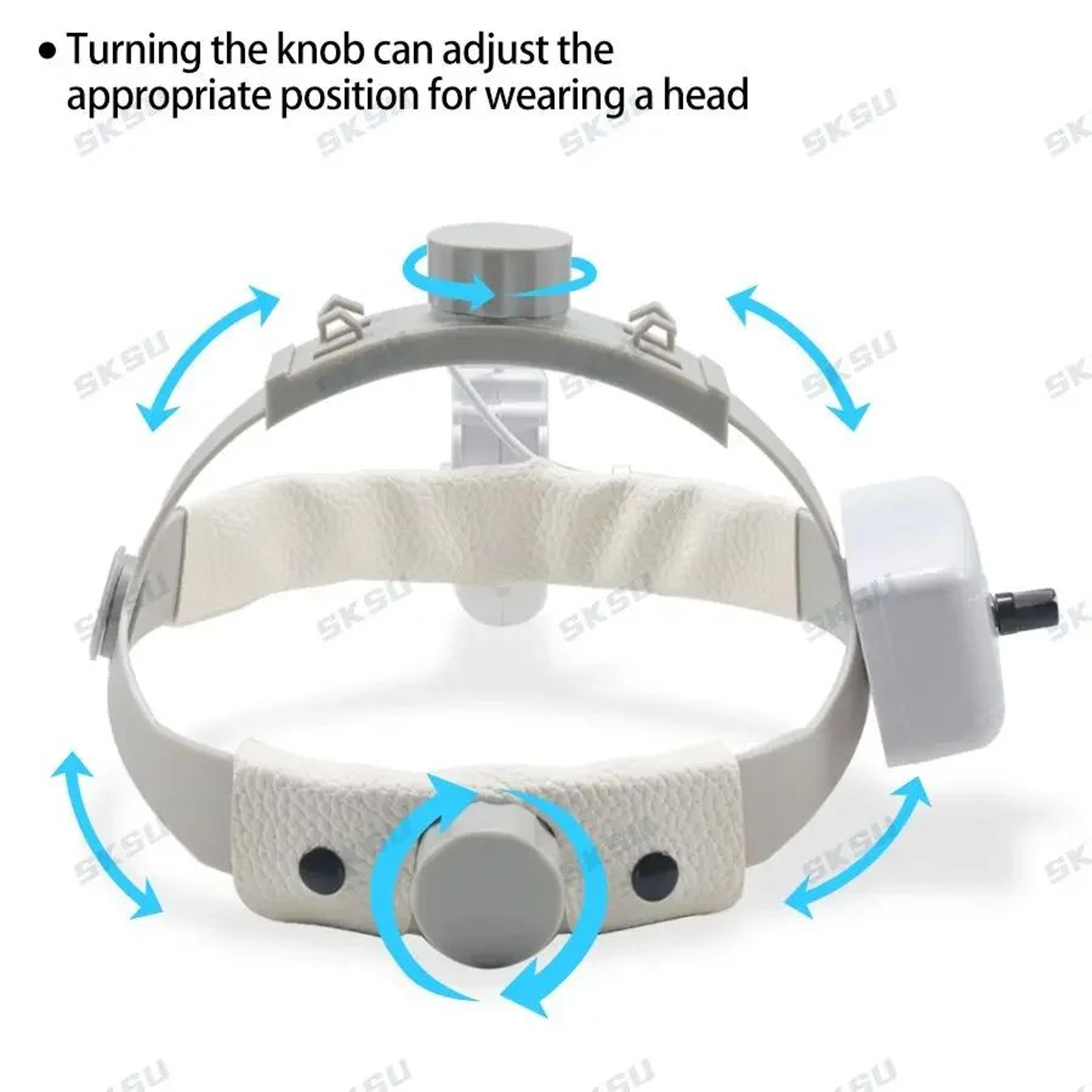 5W LED Dental Headlight Lamp For Loupes And Clinical Work 5
