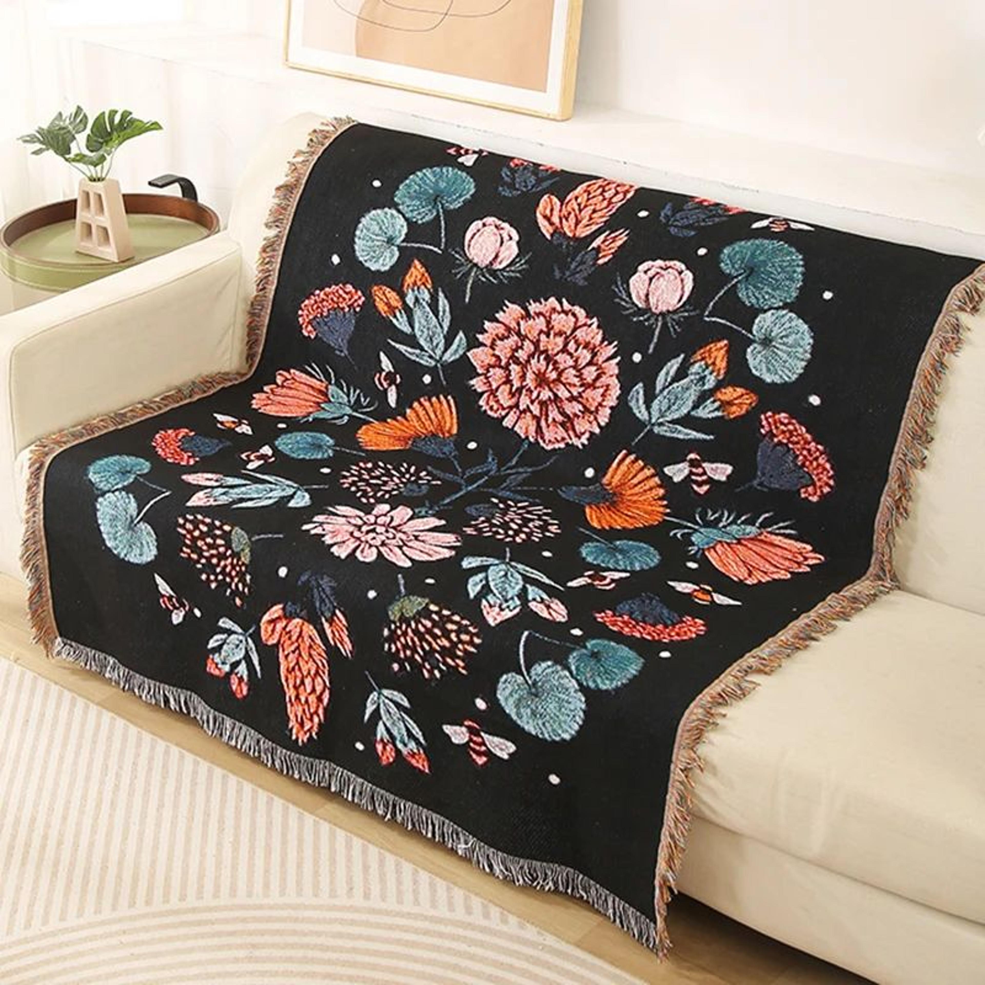 Women Leopard Tassel Multifunction Throw Blanket 15