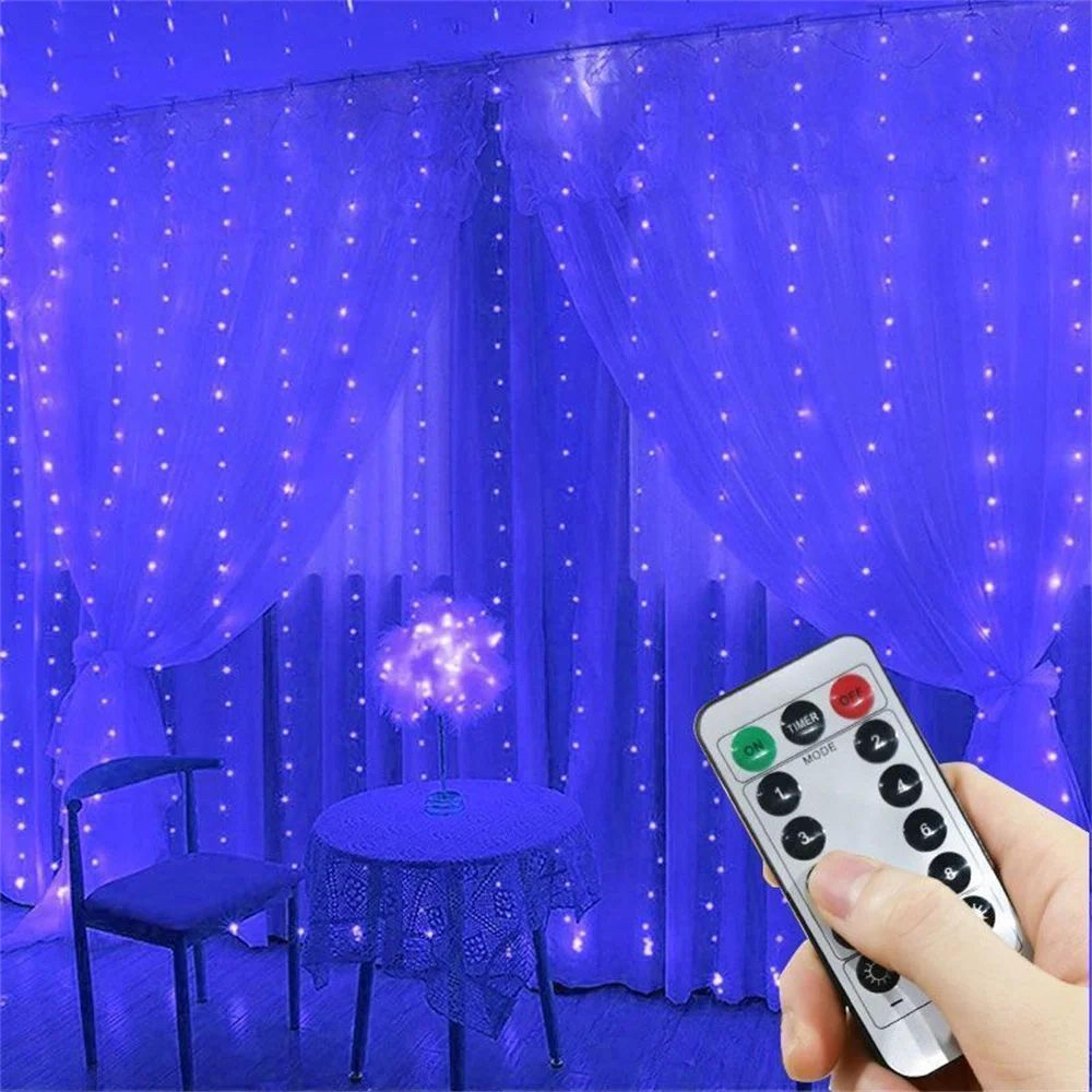 USB LED Curtain Lights With Remote And 8 Modes 9