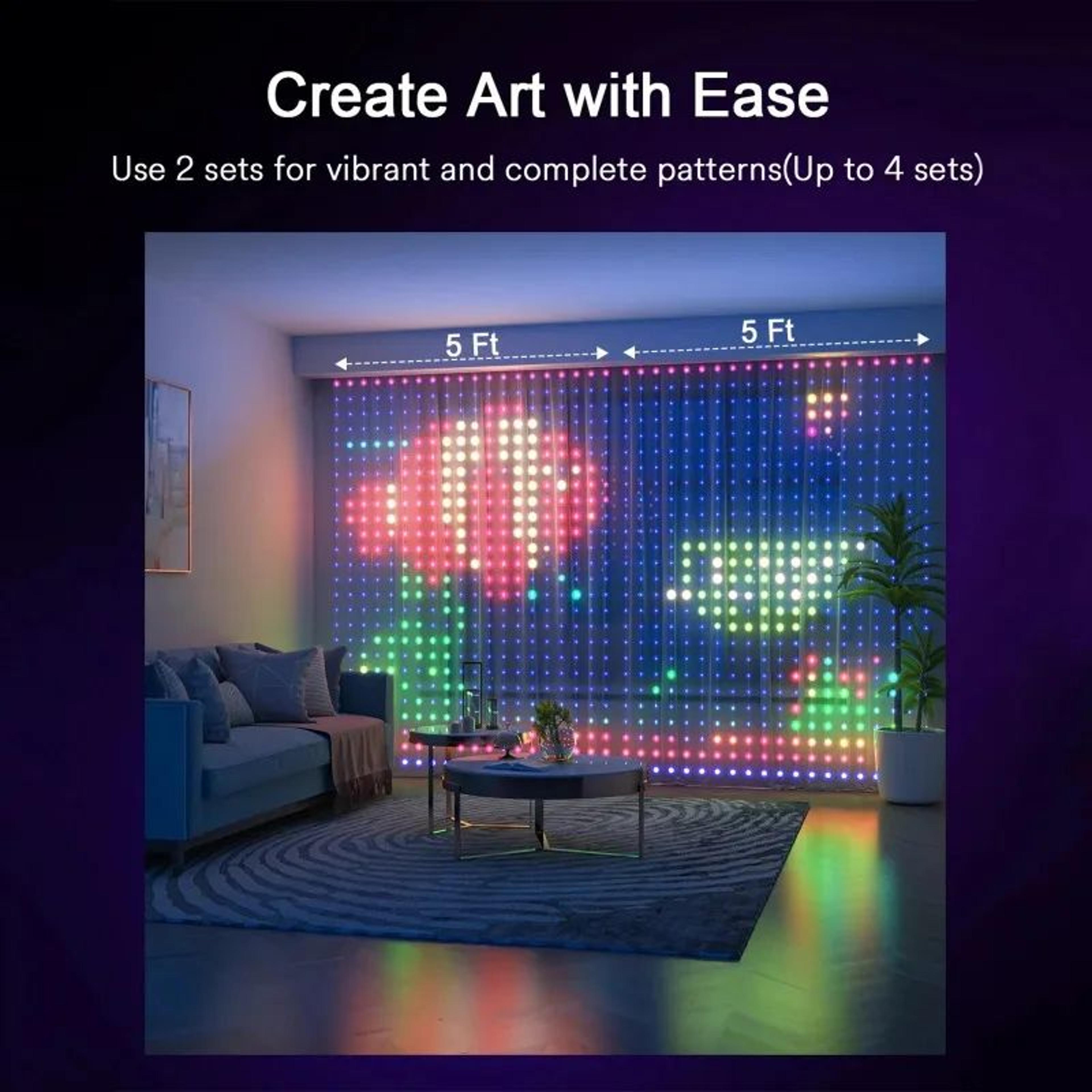 Smart Color Changing LED Backdrop Wall Decor 4
