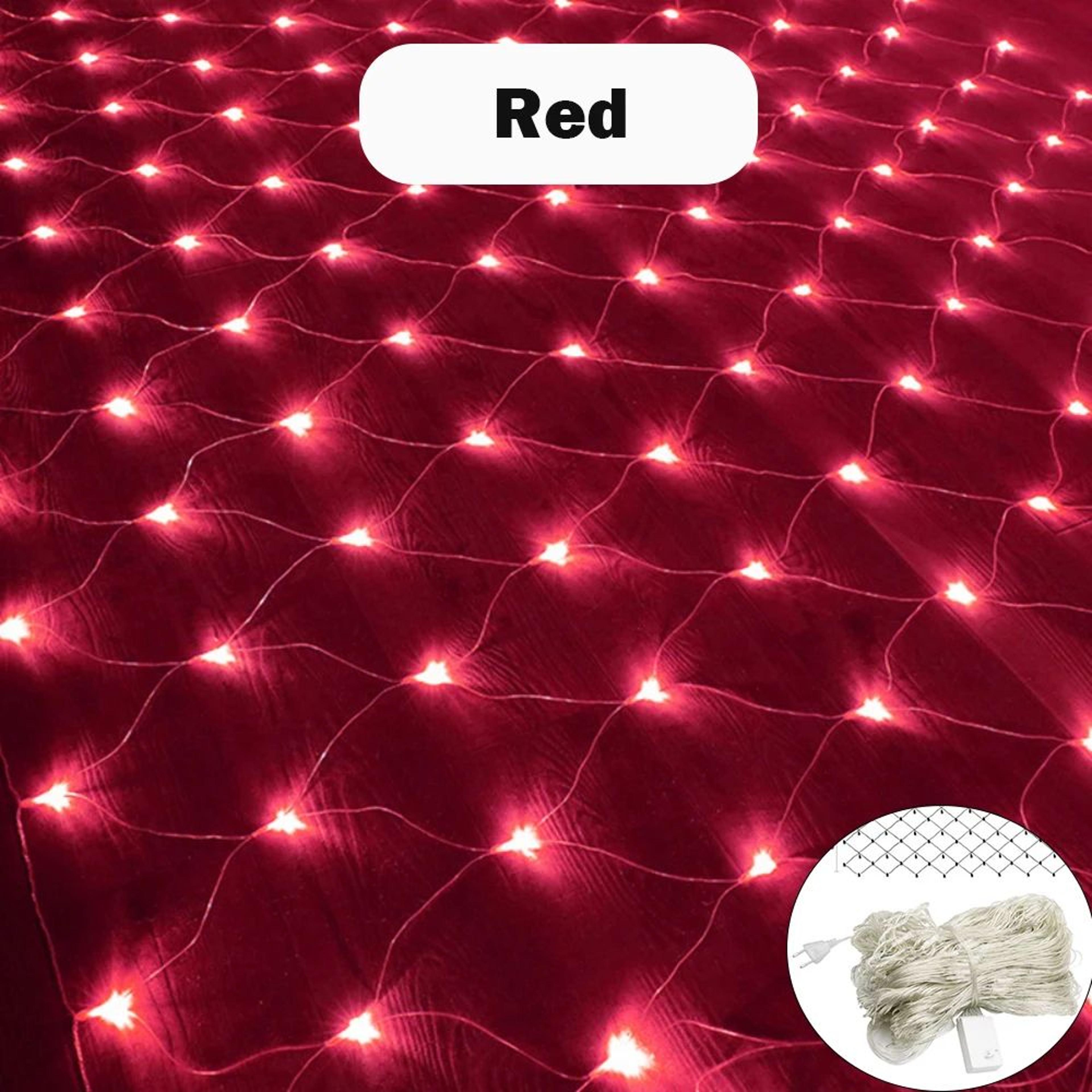 LED Net Mesh Fairy String Lights For Outdoor Decor 8