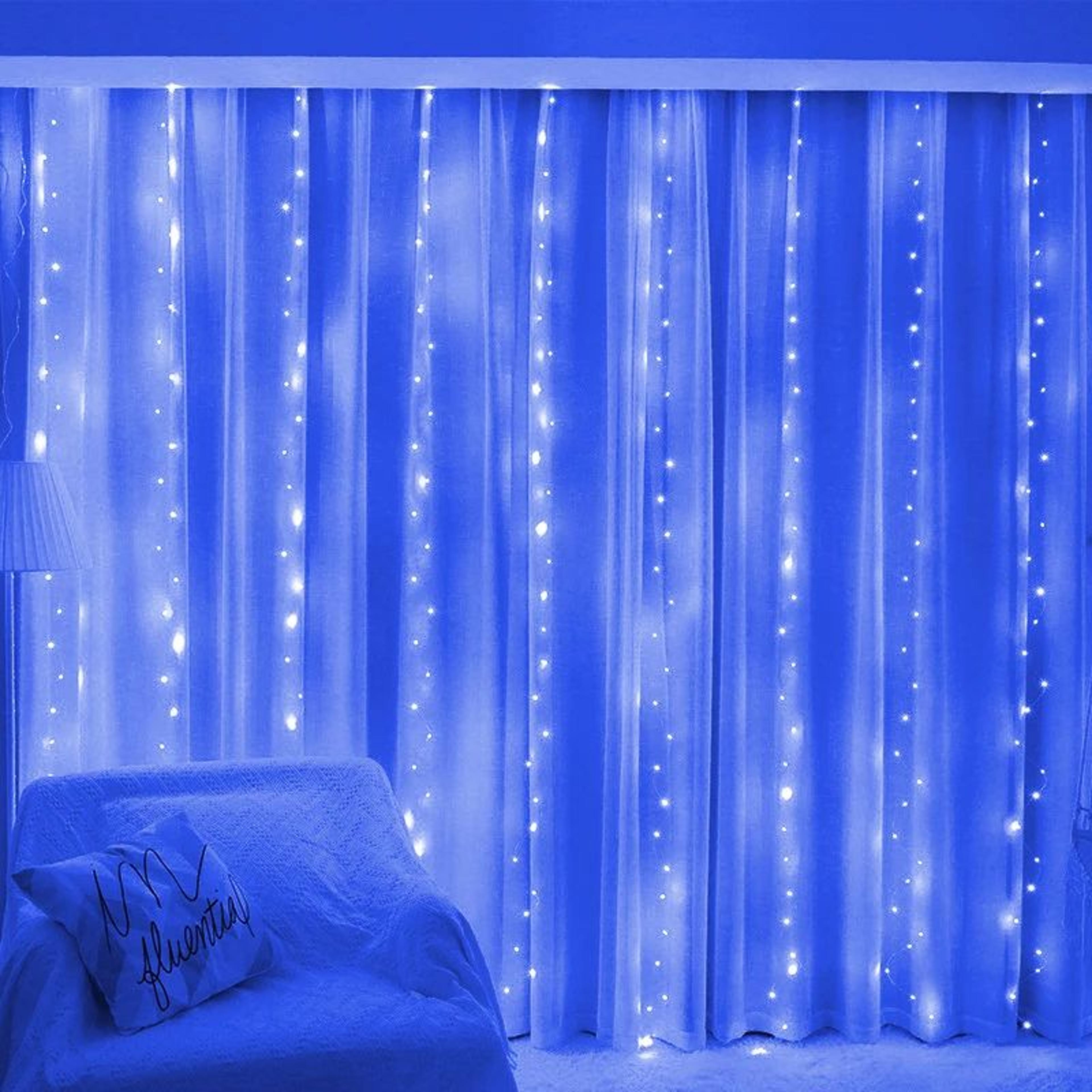 USB LED Curtain Garland Lights With Remote Control 9