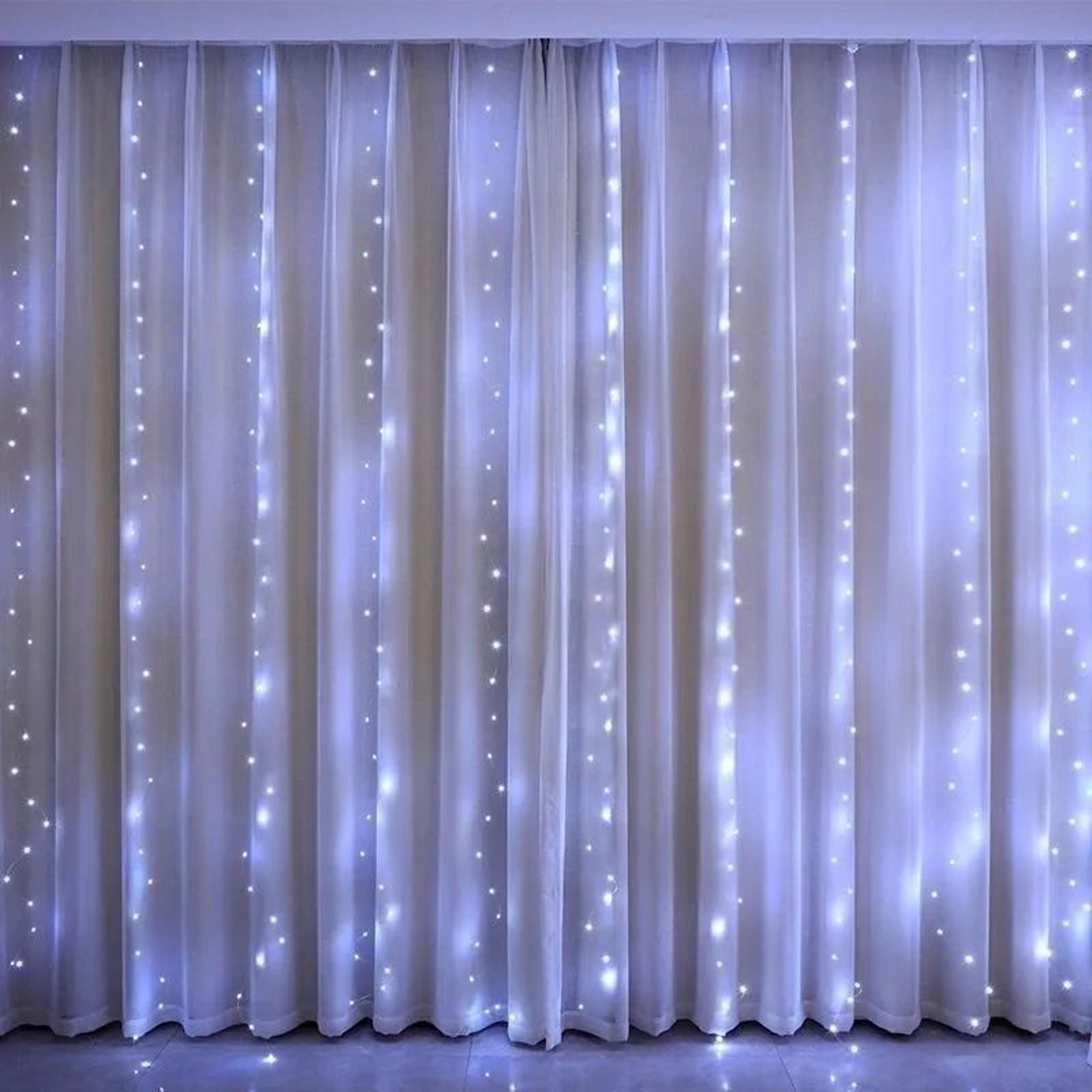 Christmas LED Curtain Fairy Lights With Remote Control 6