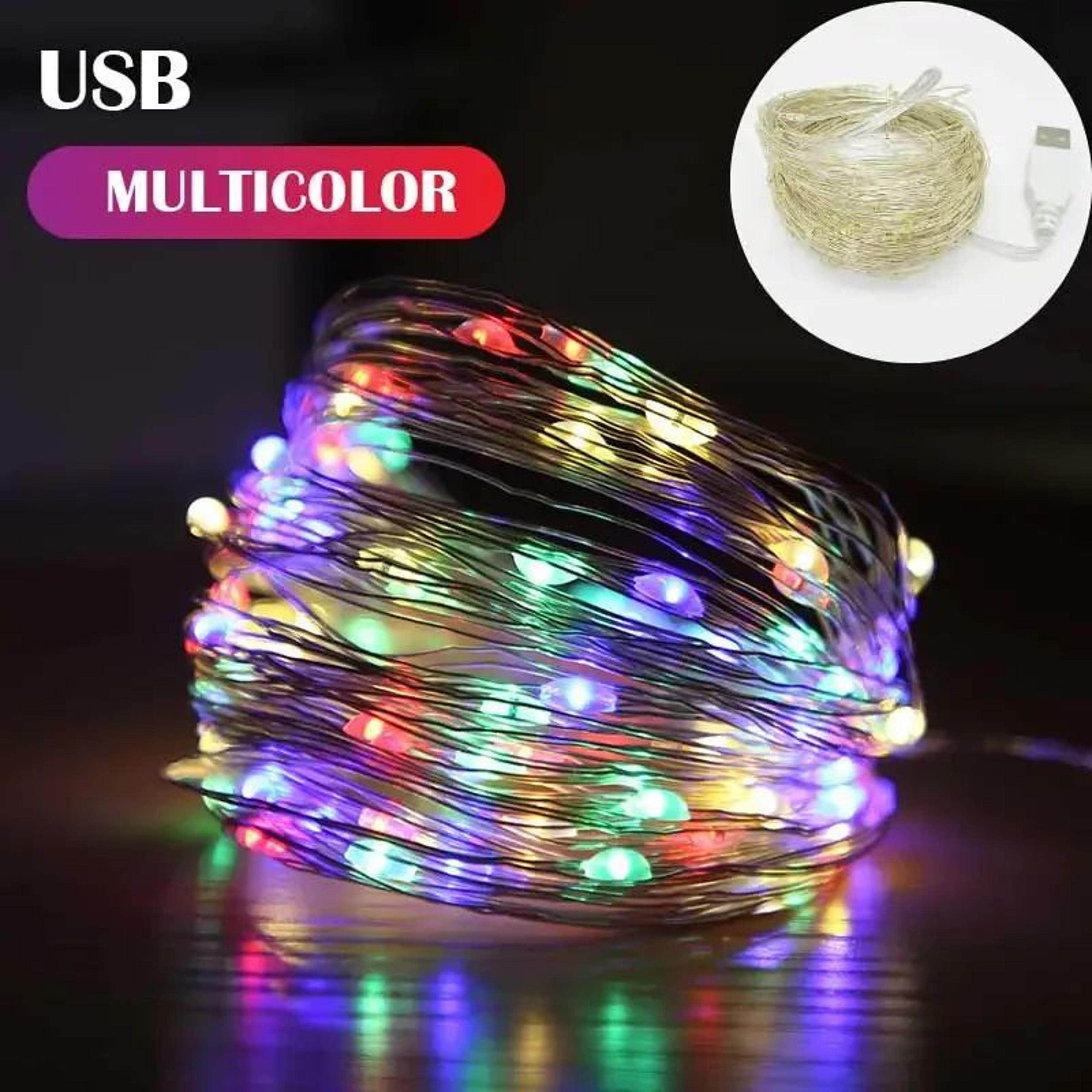 USB Copper Wire Fairy String Lights For Holiday Decor 6