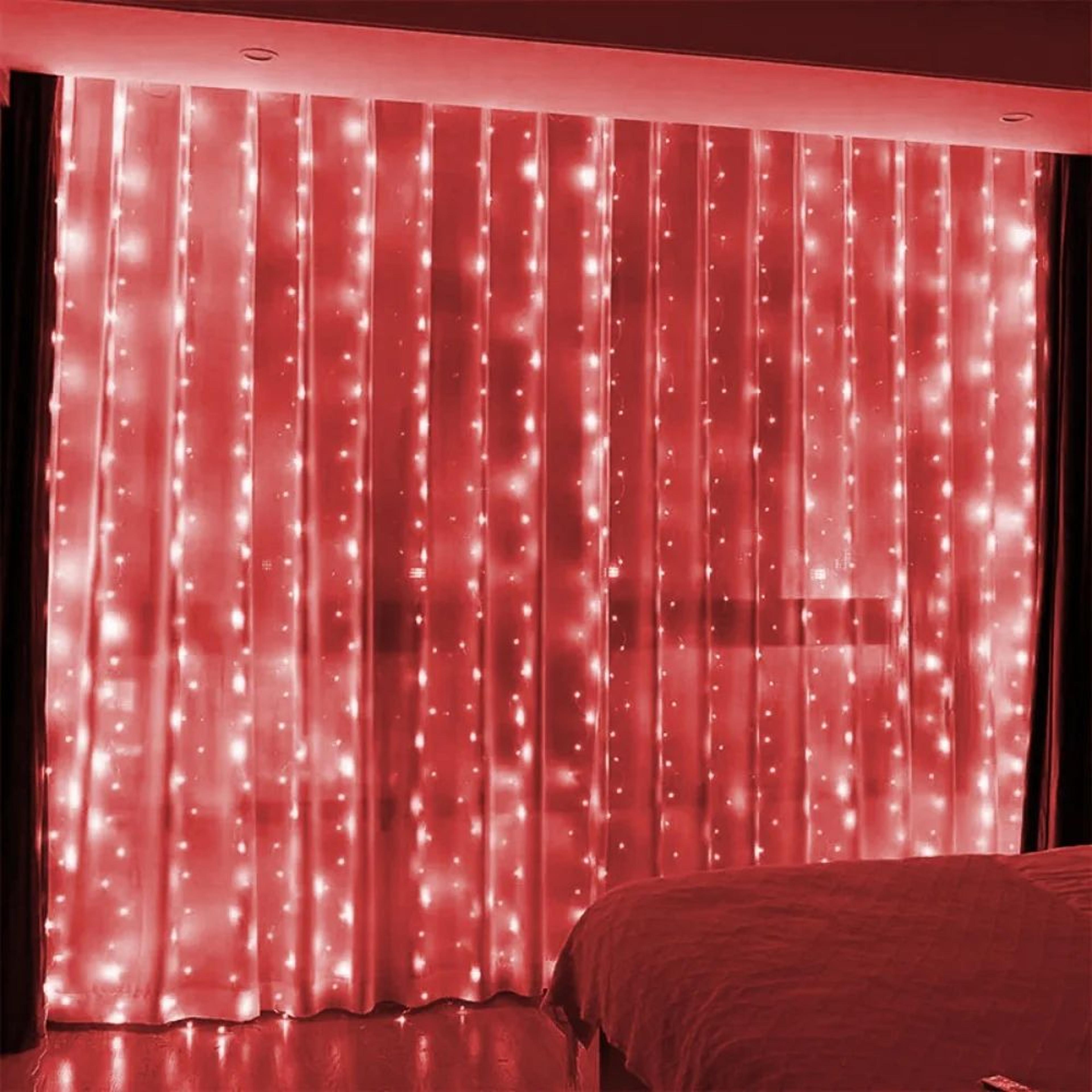 USB LED Curtain String Lights With Remote Control For Bedroom Living Room Decor 13