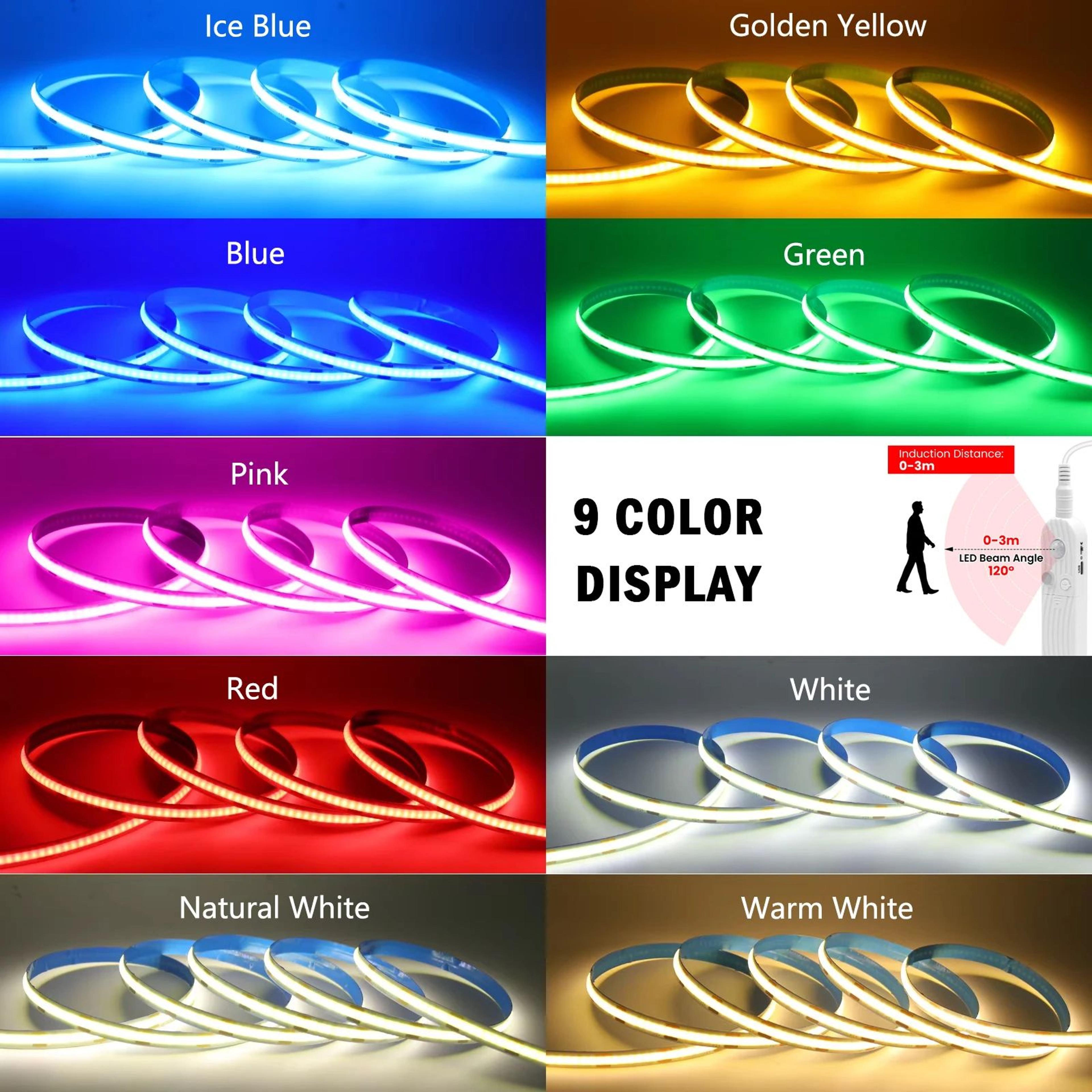 COB LED Strip Light With Motion Sensor 1
