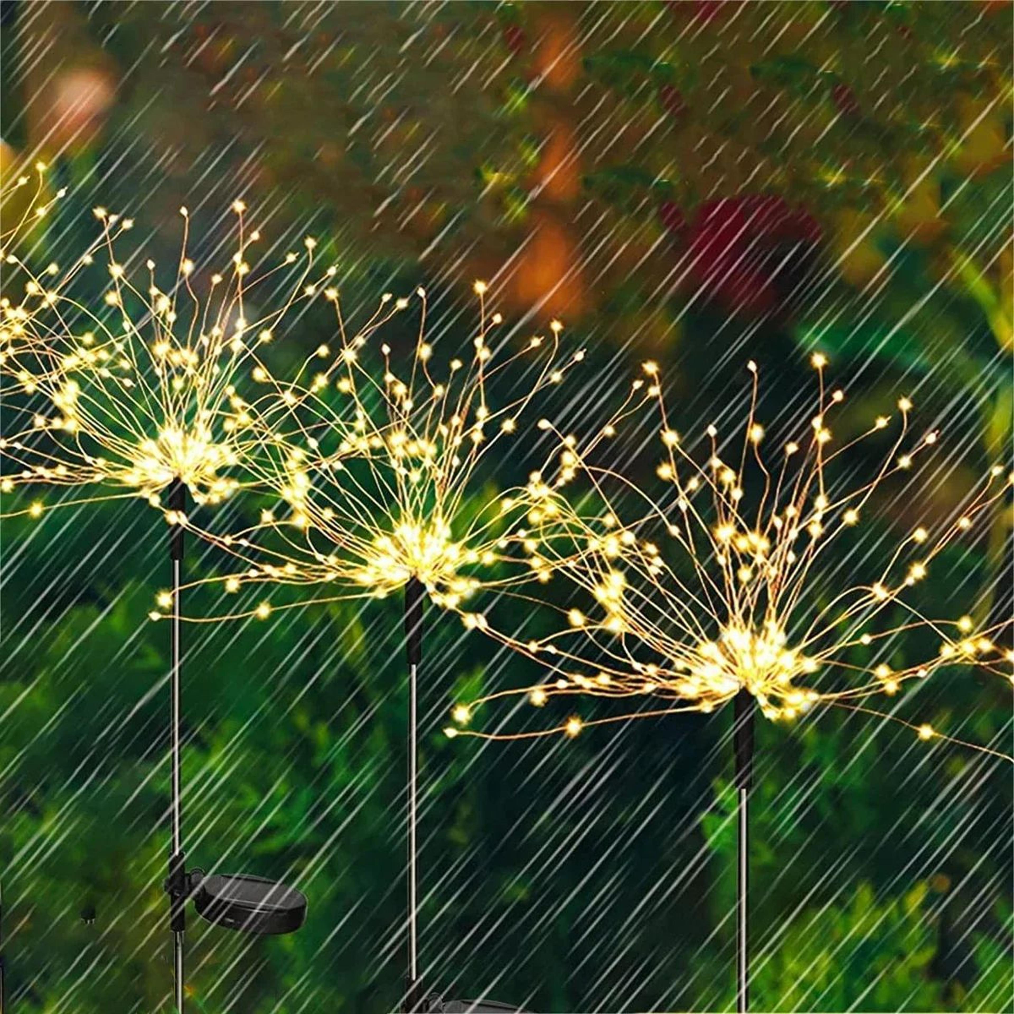 90 LED Solar Flower Starburst Garden Lights 6