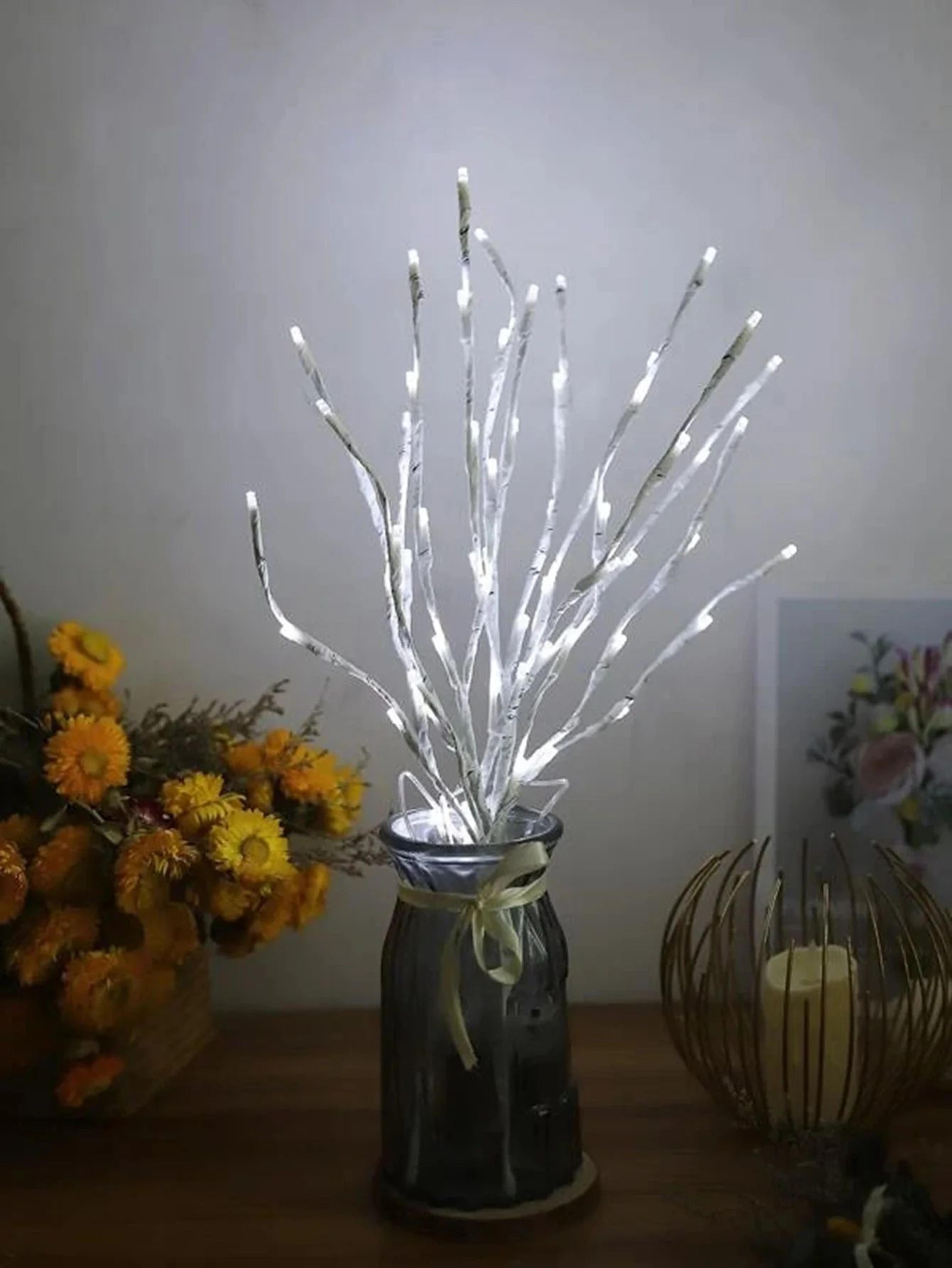 White Birch Branch LED Decorative Twig Light 1