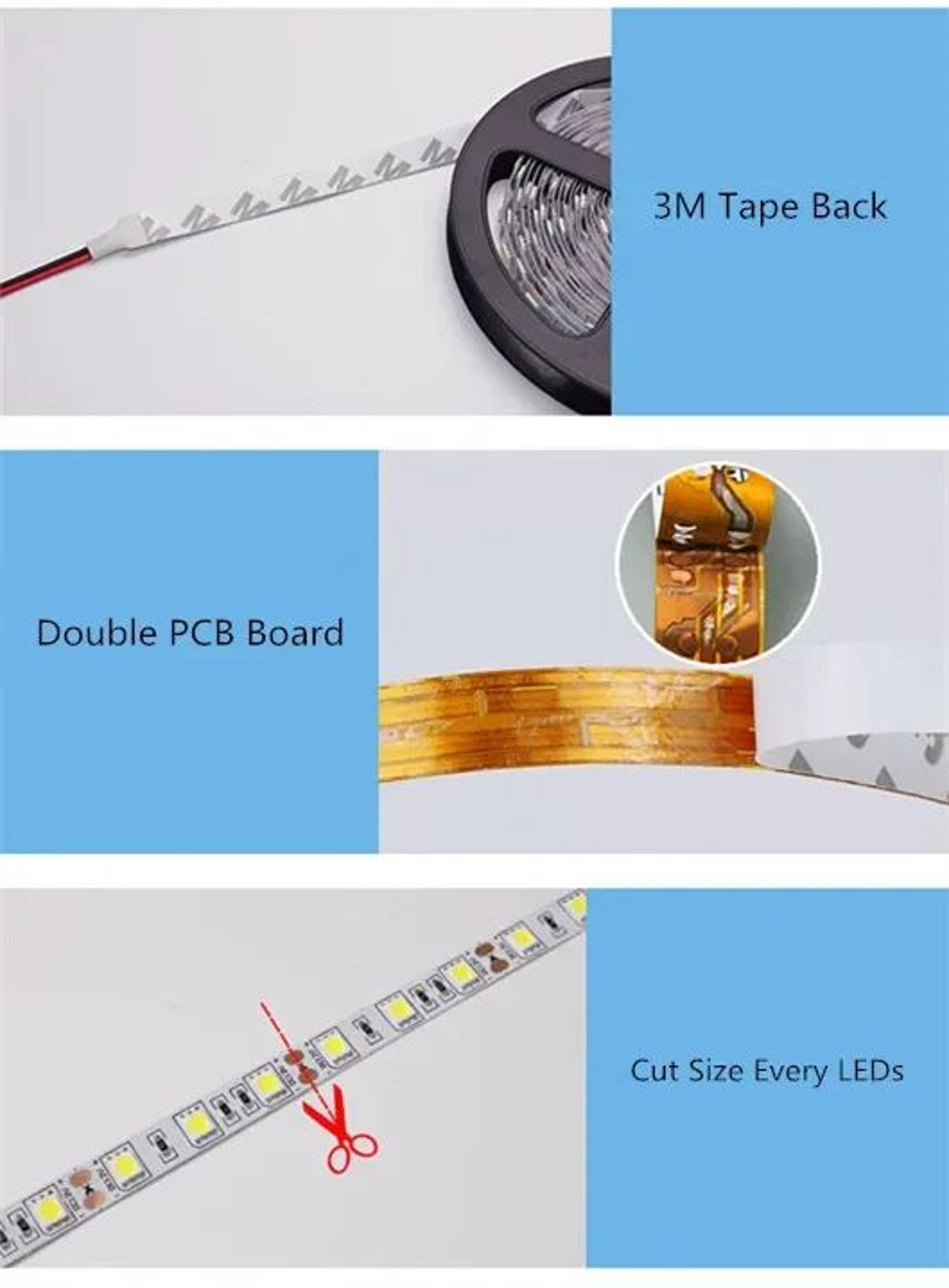 DC 5V USB 2835 LED Strip Light For TV And Home Decor 3