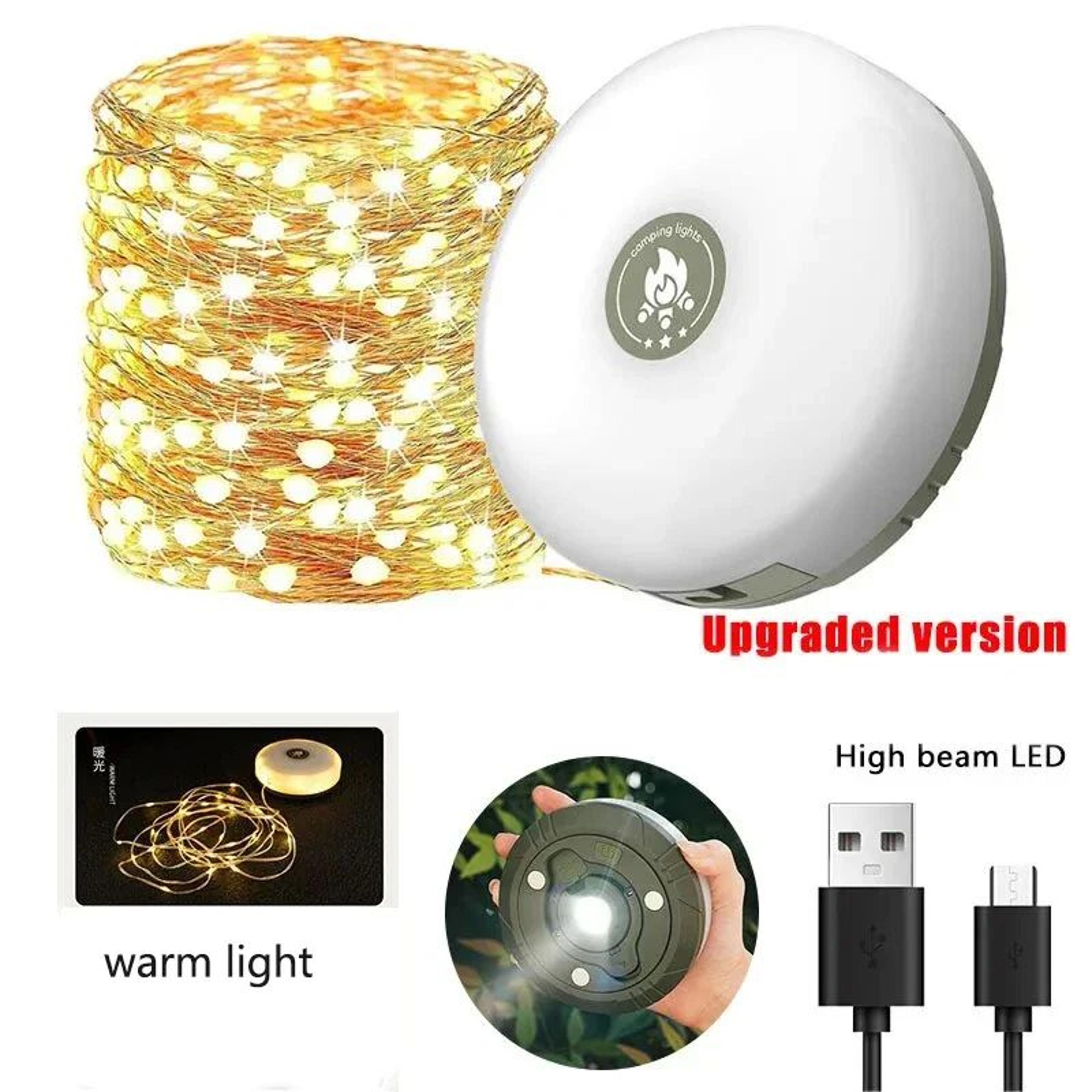 4 In 1 LED Reel Camping String Lights 6