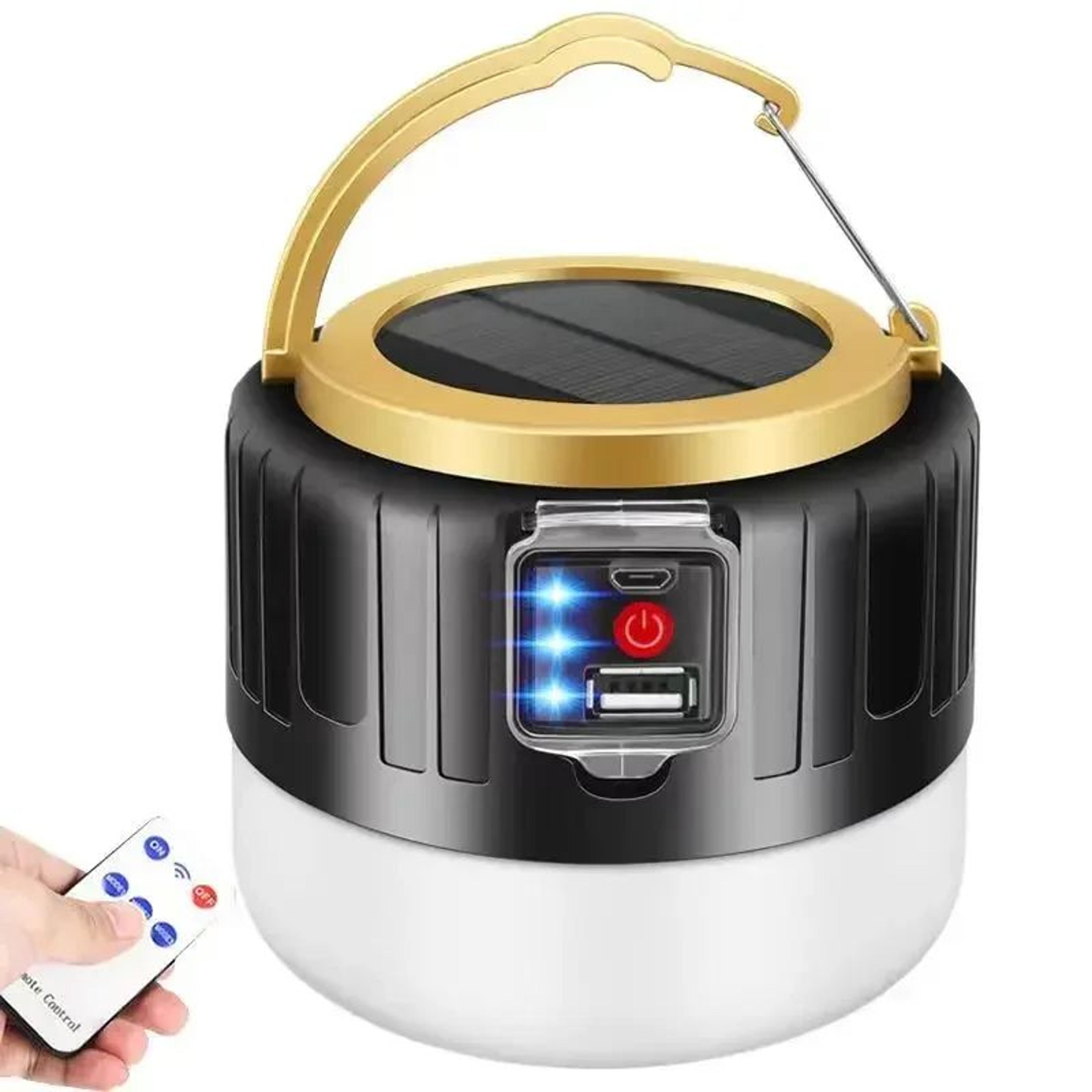 Solar Rechargeable LED Camping Lantern For Outdoor Use 4