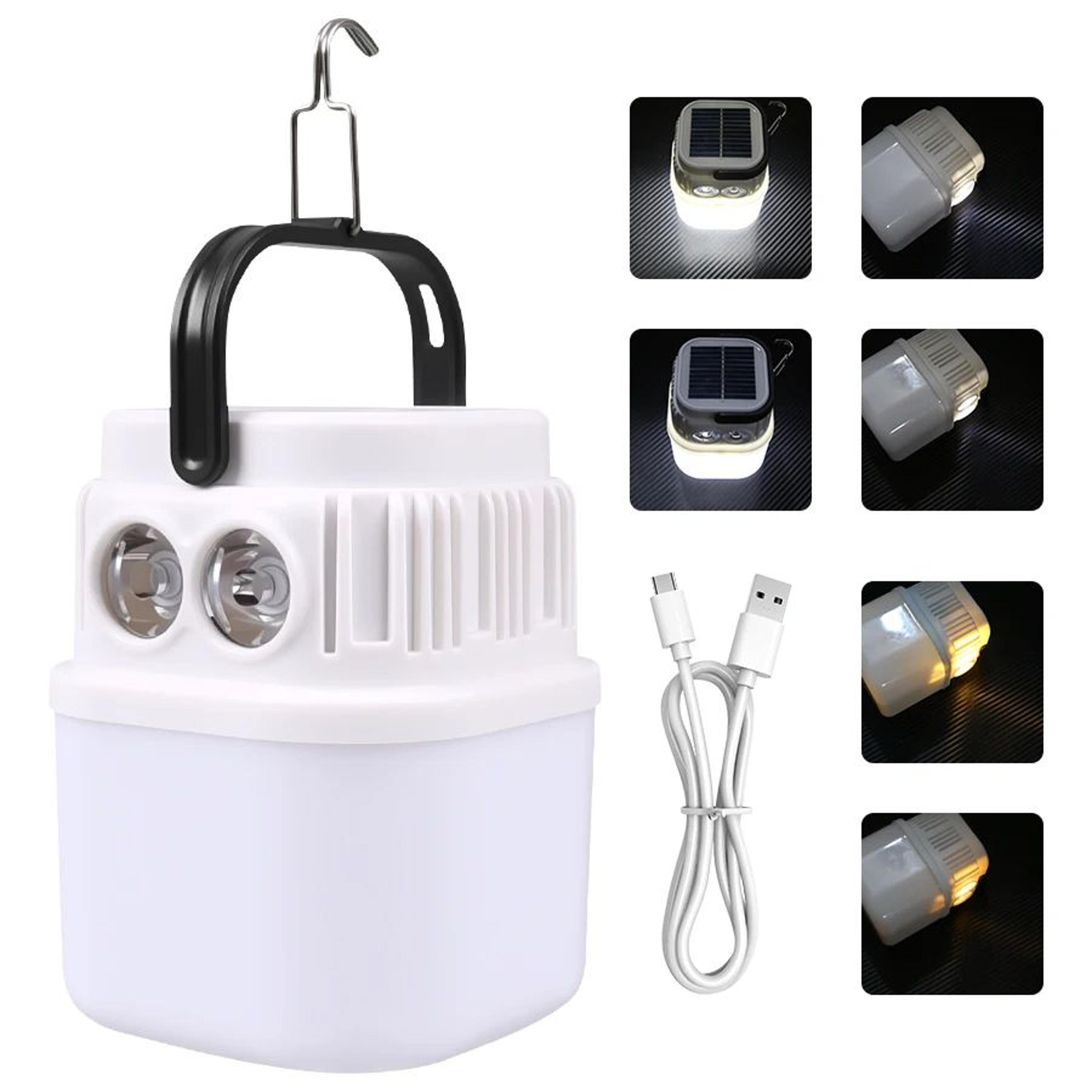 Solar Rechargeable LED Camping Lantern For Outdoor Use 8