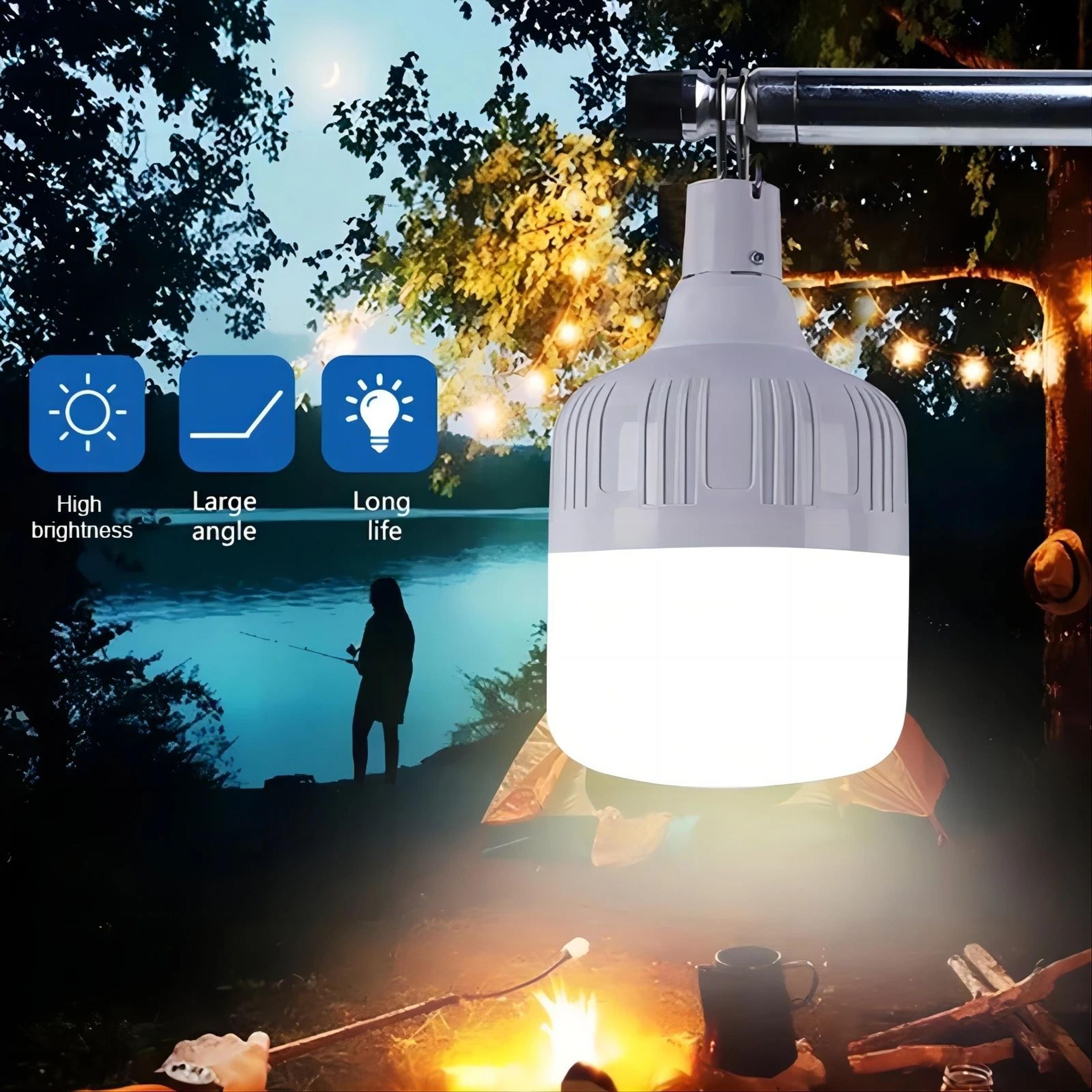 Portable USB Rechargeable LED Camping Bulb Lantern 1