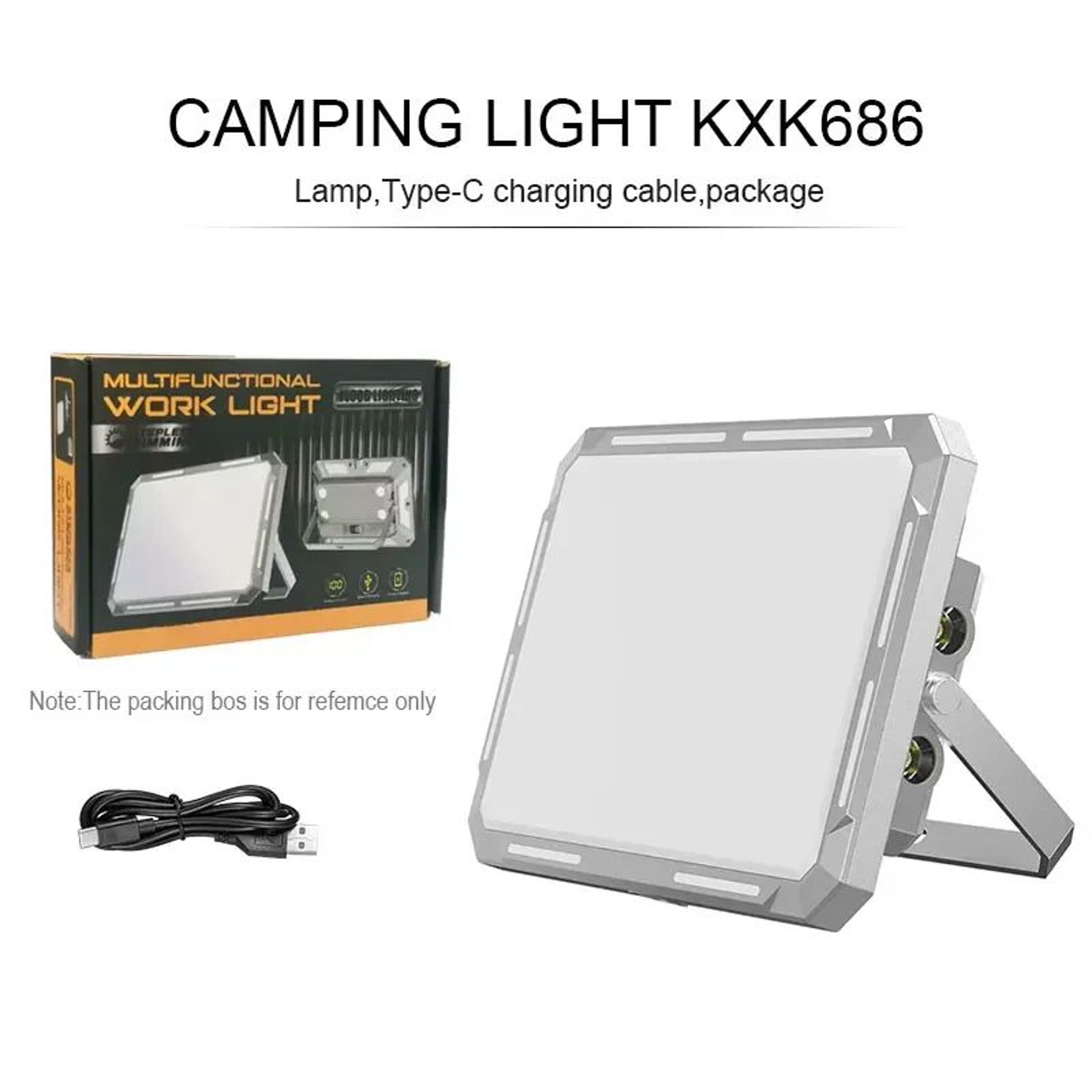Rechargeable LED Camping Searchlight And Hanging Tent Lantern 6