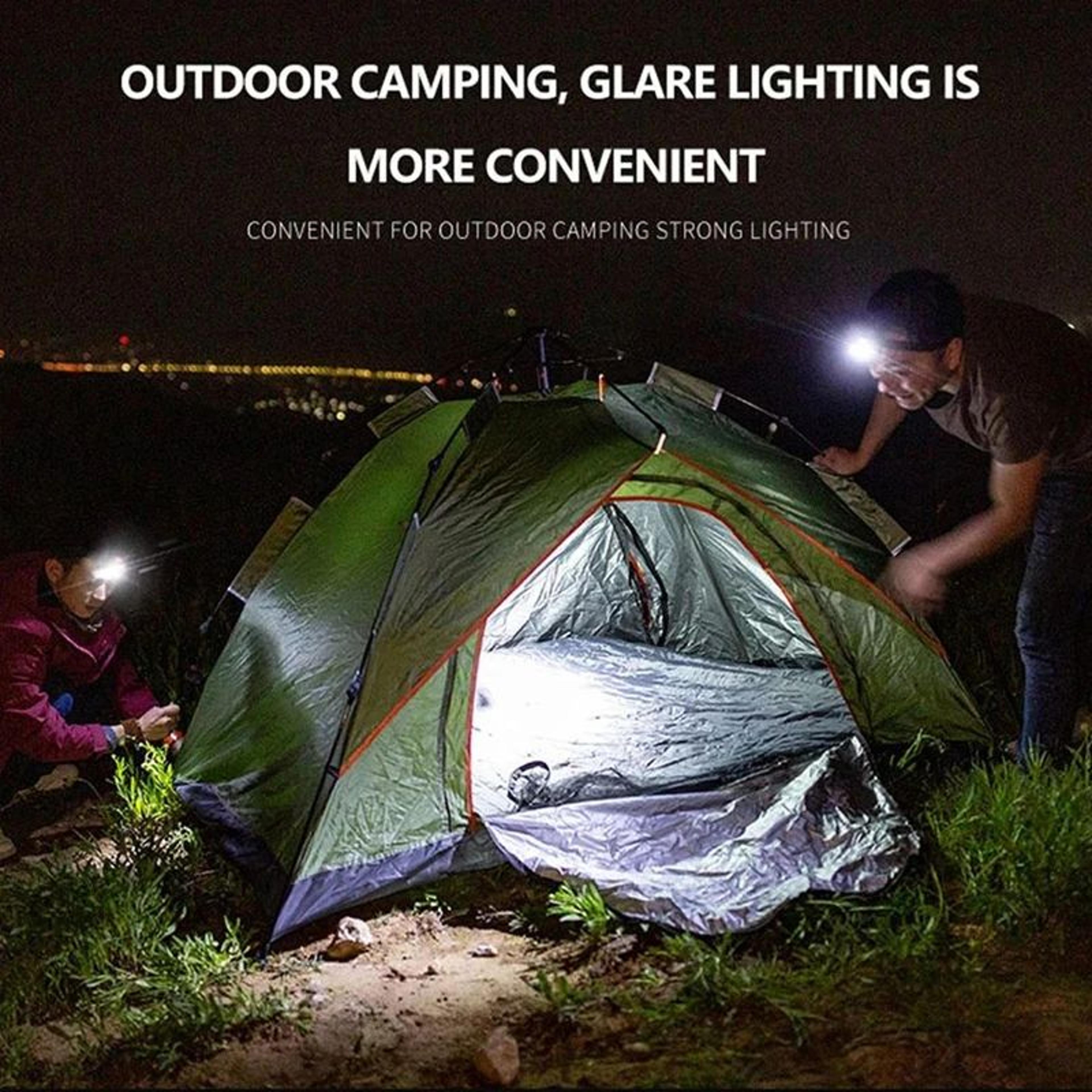 Bright COB LED Headlamp Flashlight With 3 Lighting Modes 10