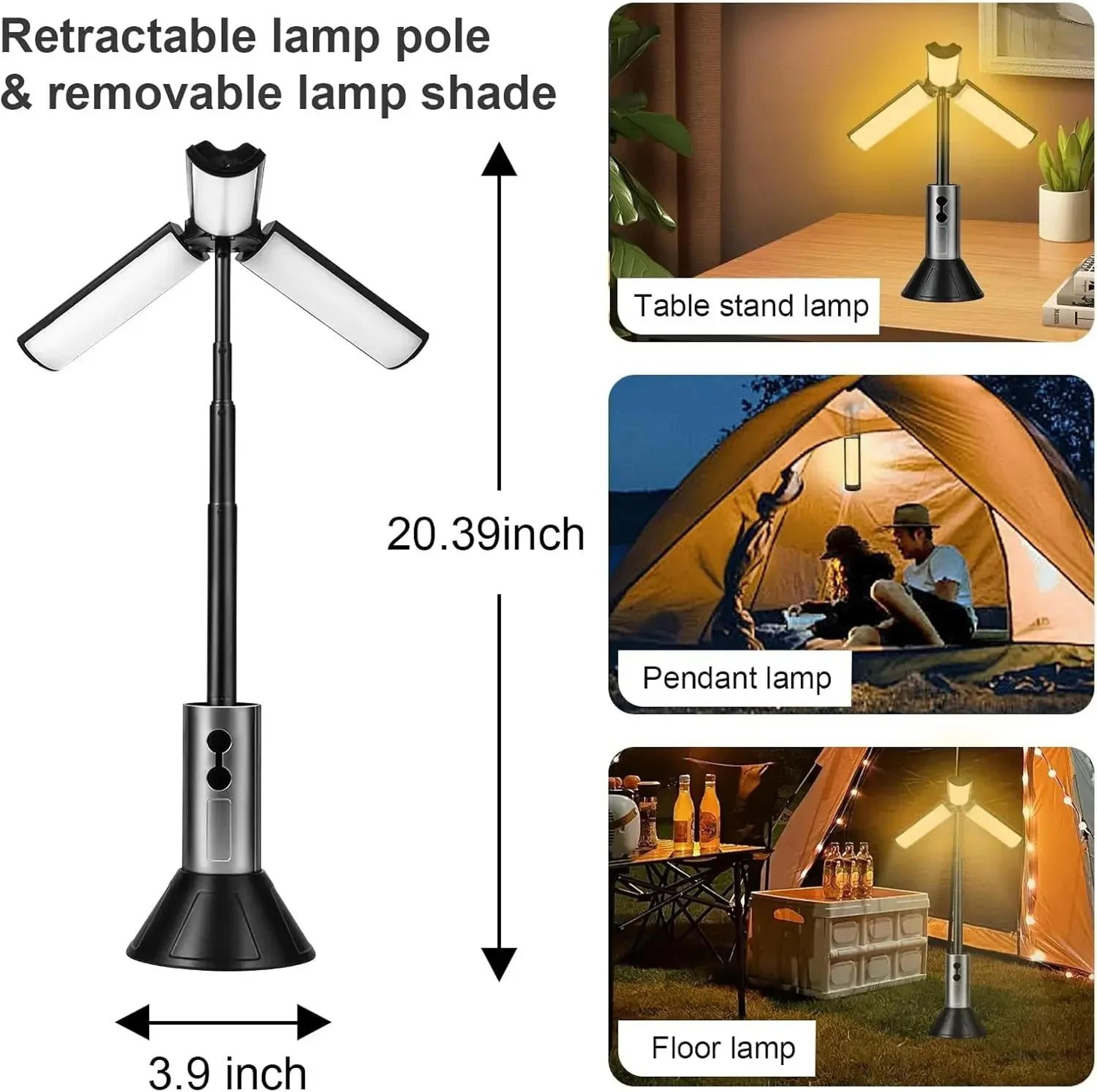 2 In 1 USB Rechargeable Camping Lantern And Flashlight 1