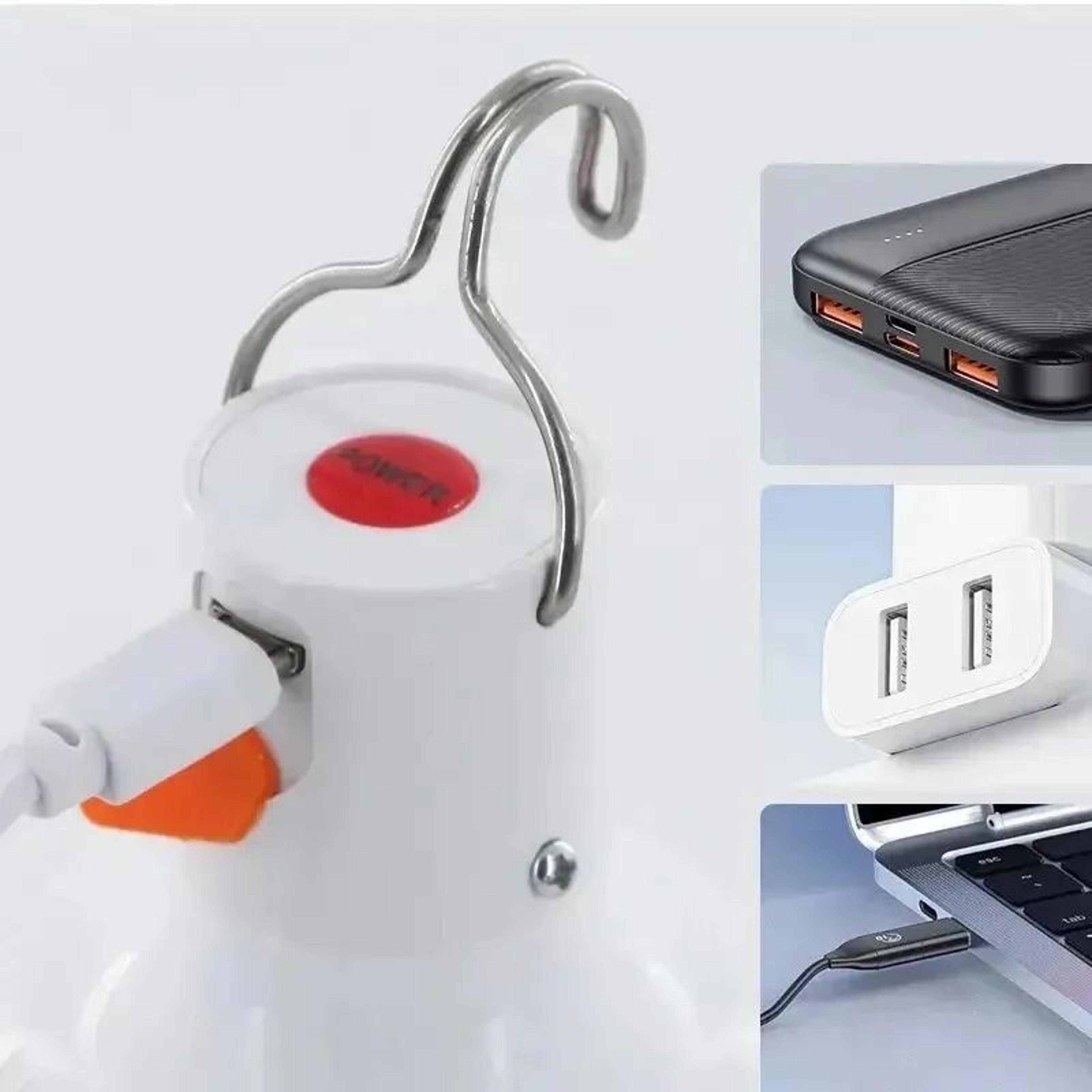 Rechargeable Portable LED Emergency Camping Light 3