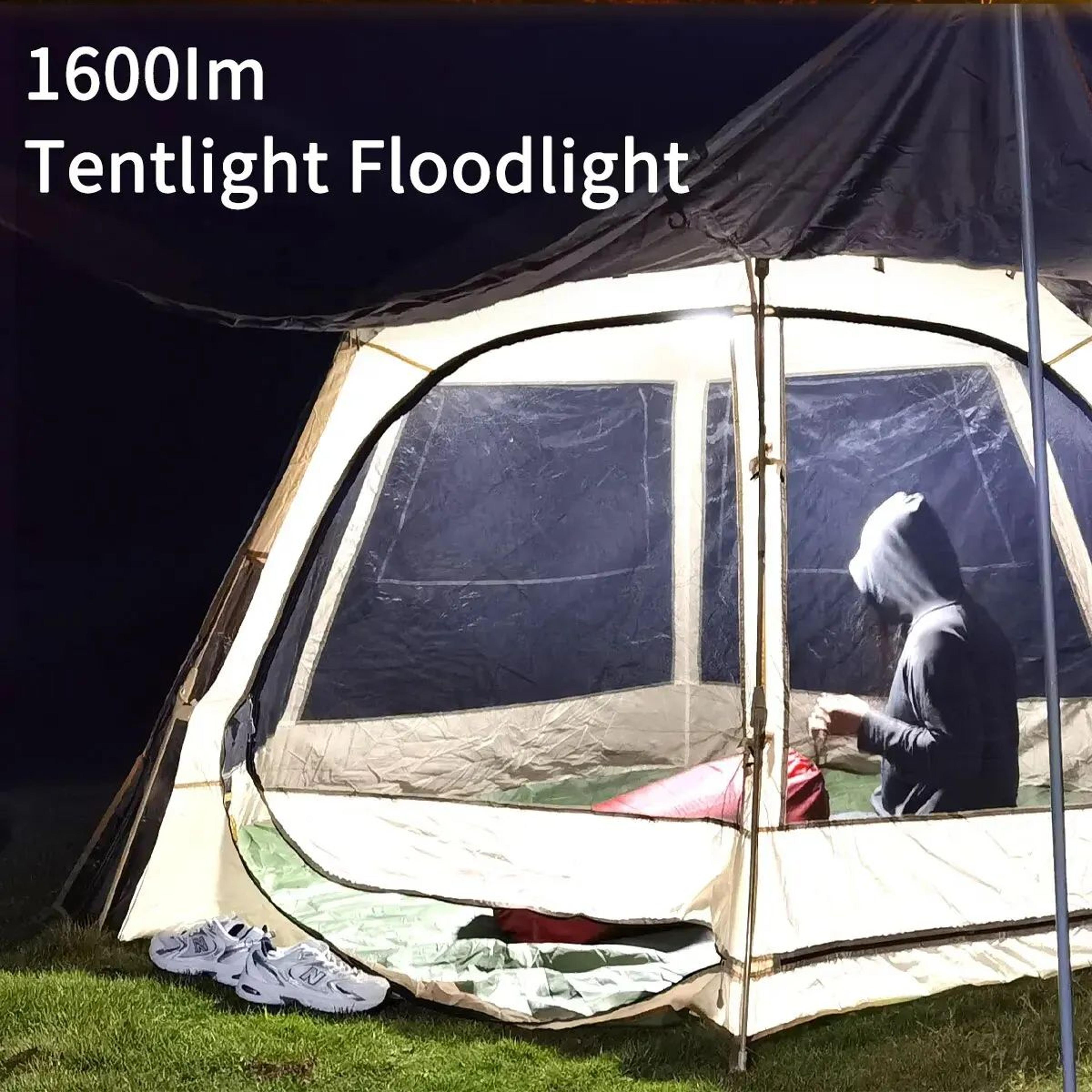 Rechargeable Magnetic LED Camping Work Light With Type C Charging 5