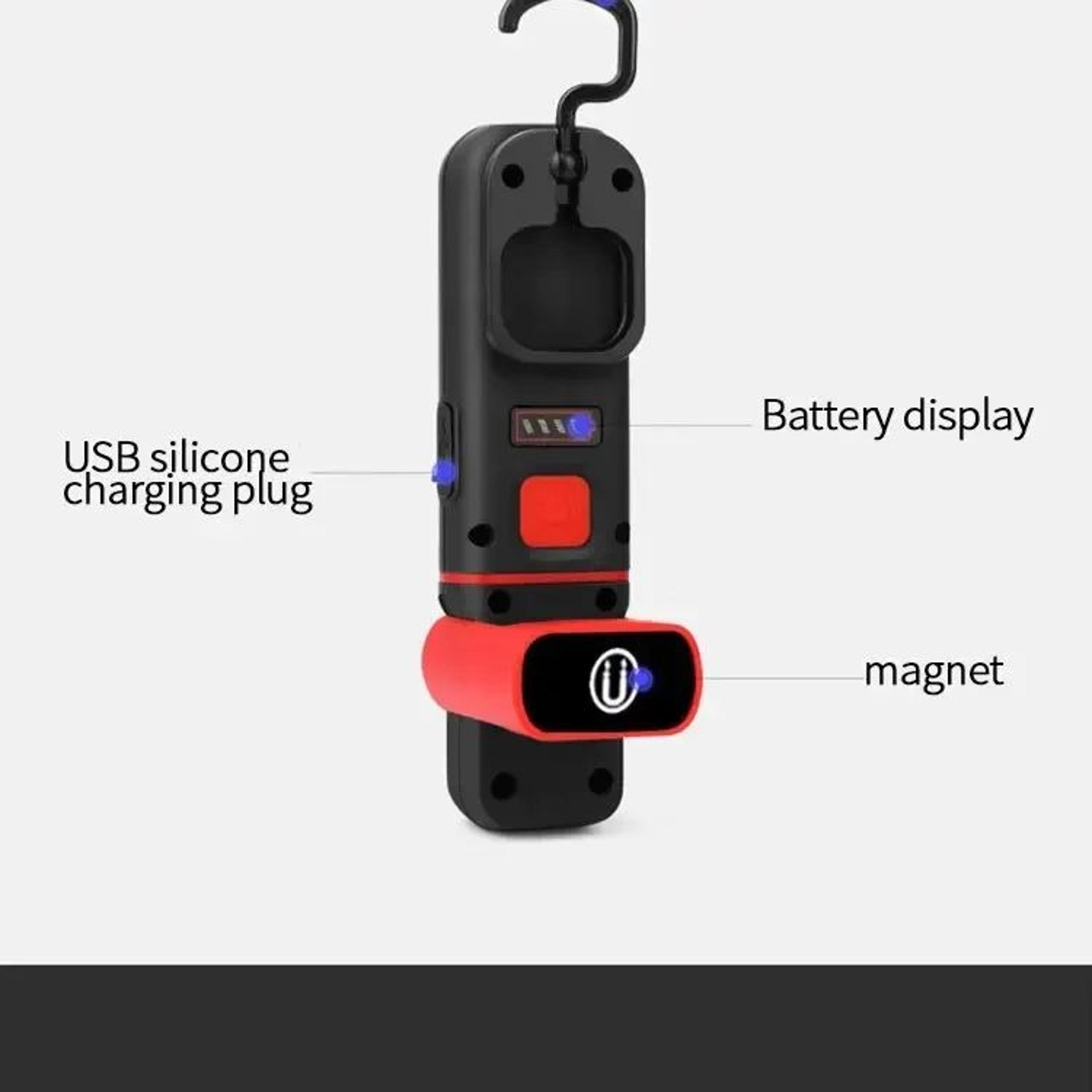Portable Rechargeable Magnetic COB LED Work Light 9