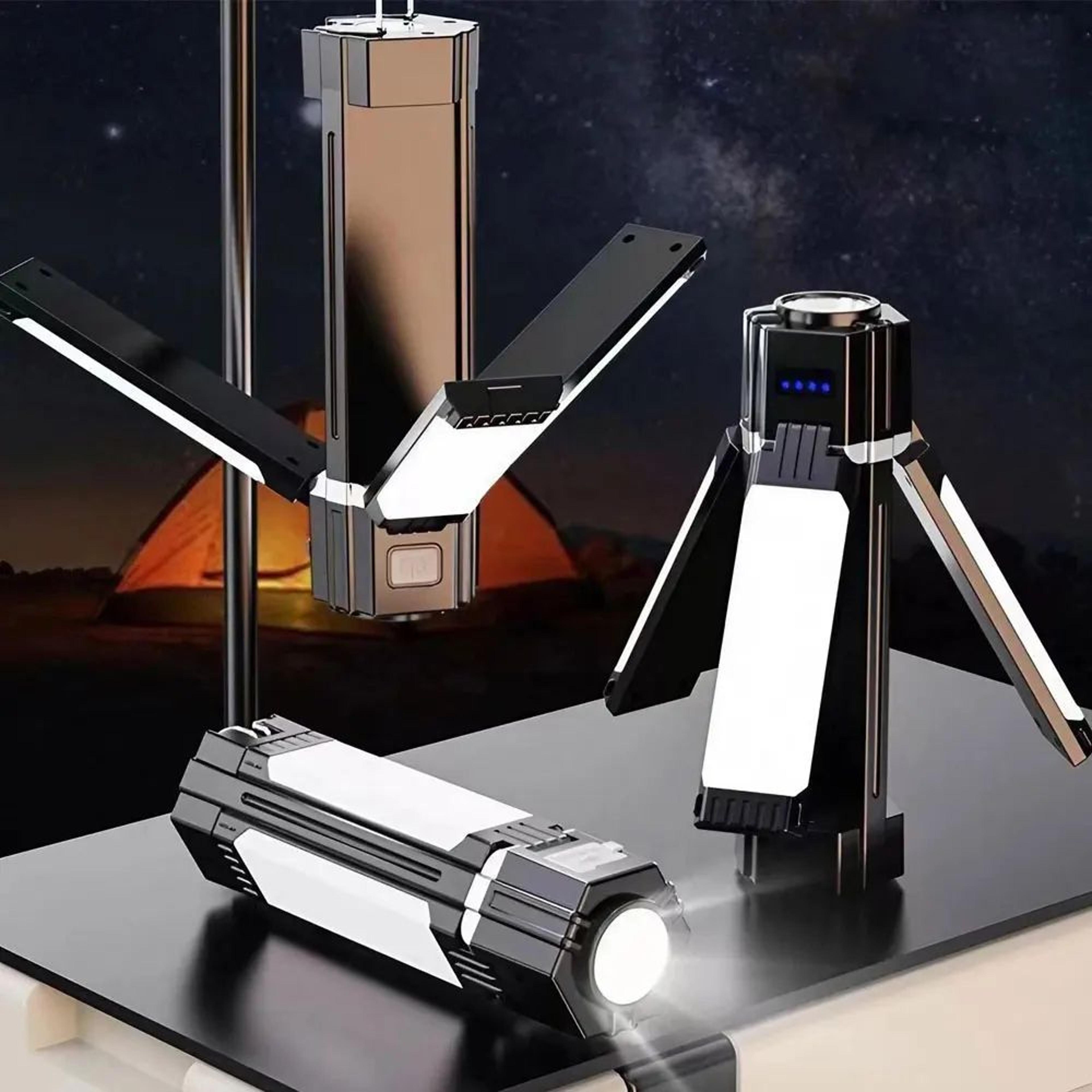 multifunctional rechargeable camping lantern with sos and charging