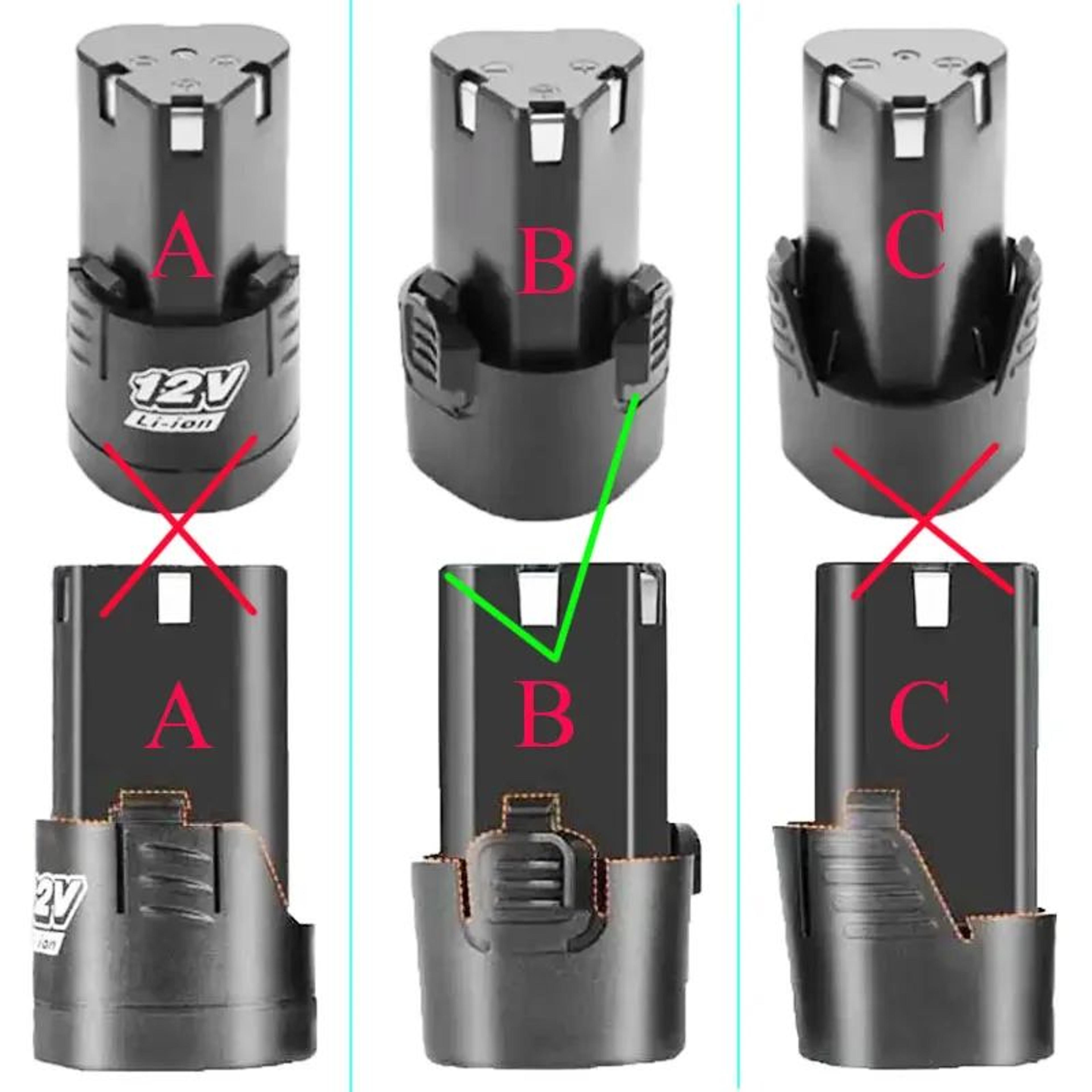 Cordless LED Work Light For 10V And 12V Tool Batteries 8